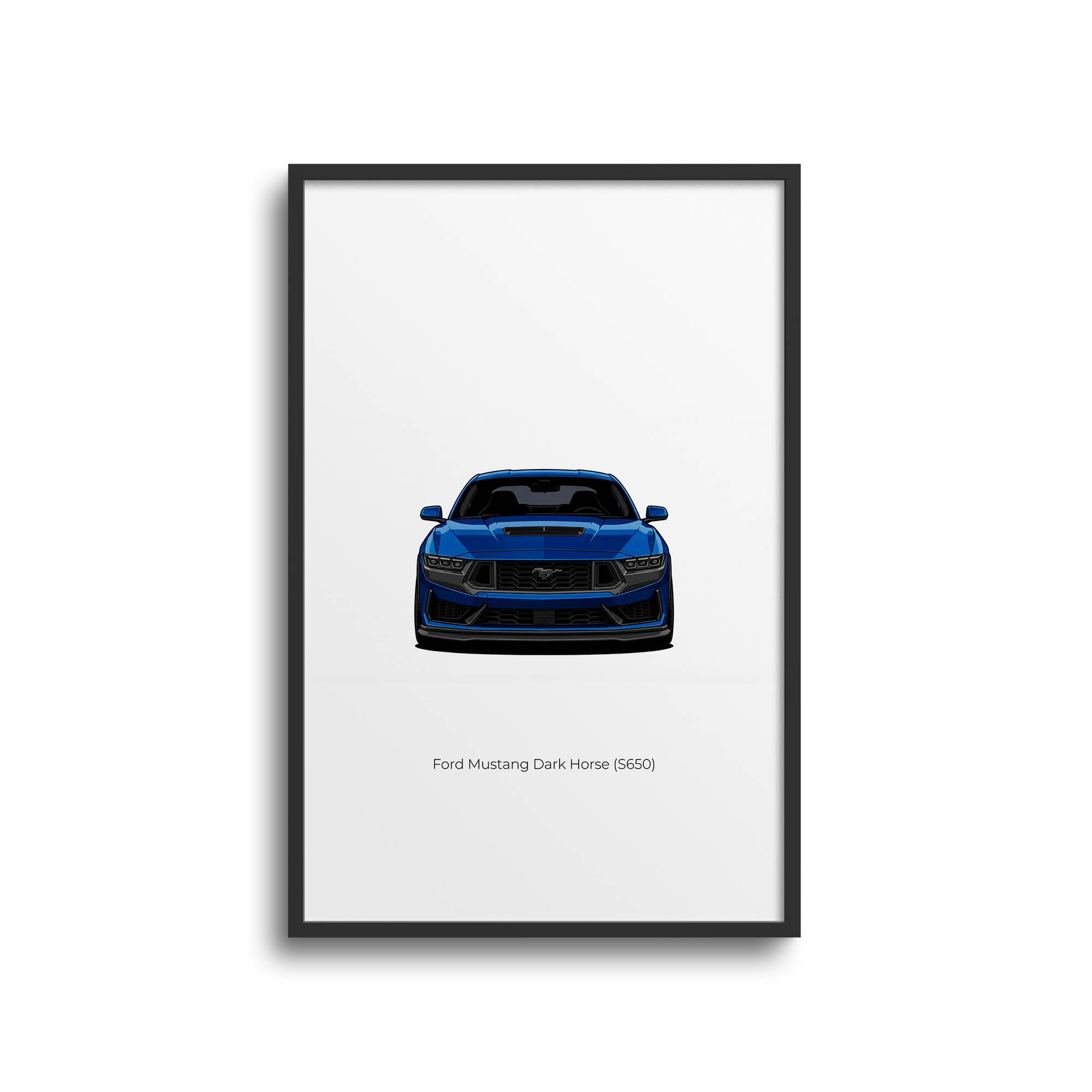 2024 Ford Mustang – Car Print