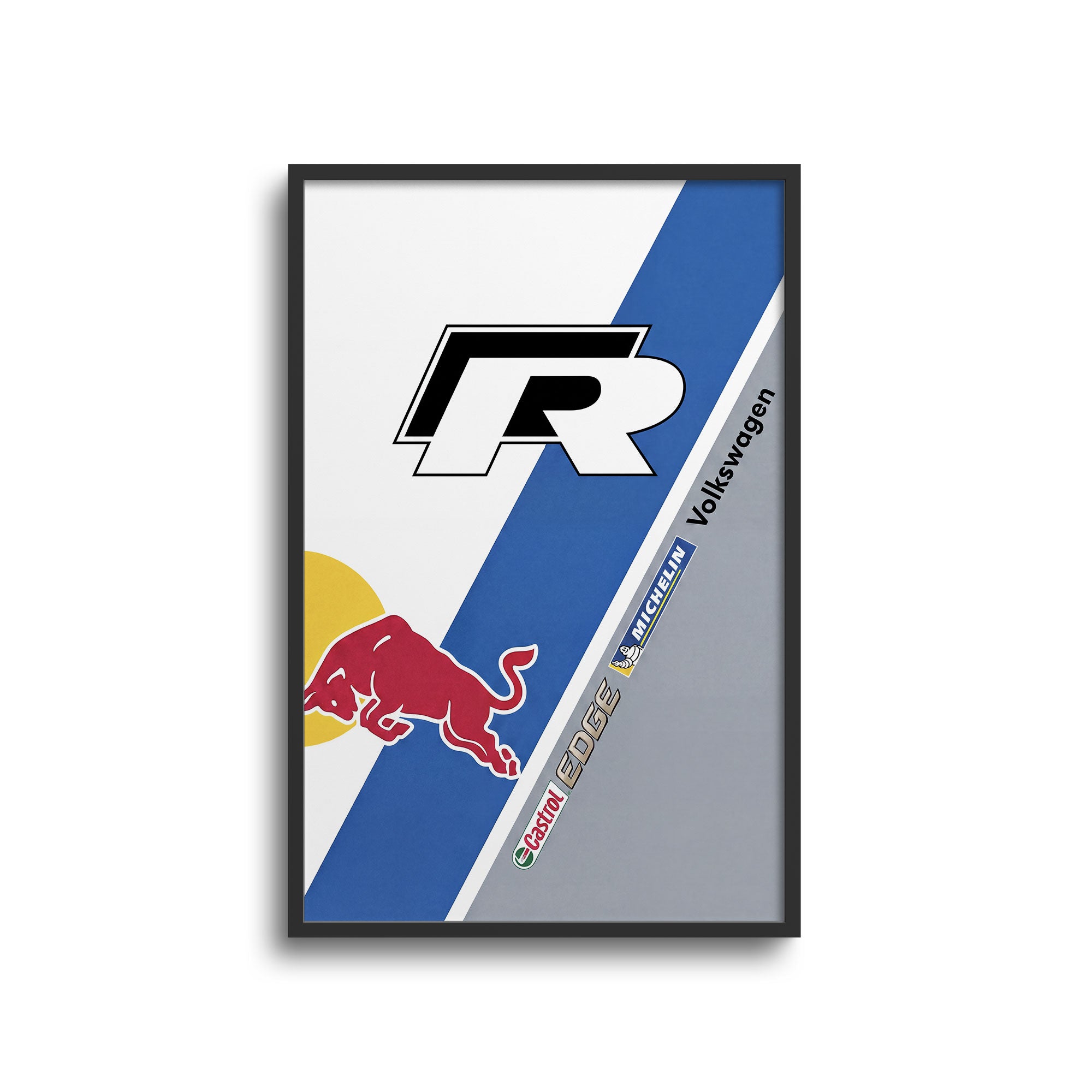 Volkswagen Polo R WRC Rally Car 2013 – Poster