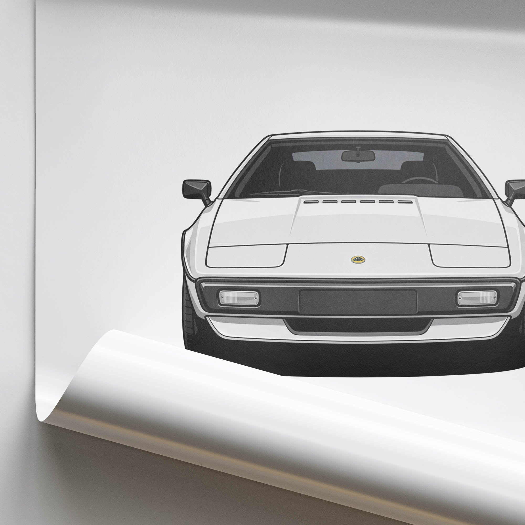 1977 Lotus Esprit S1 – Car Print