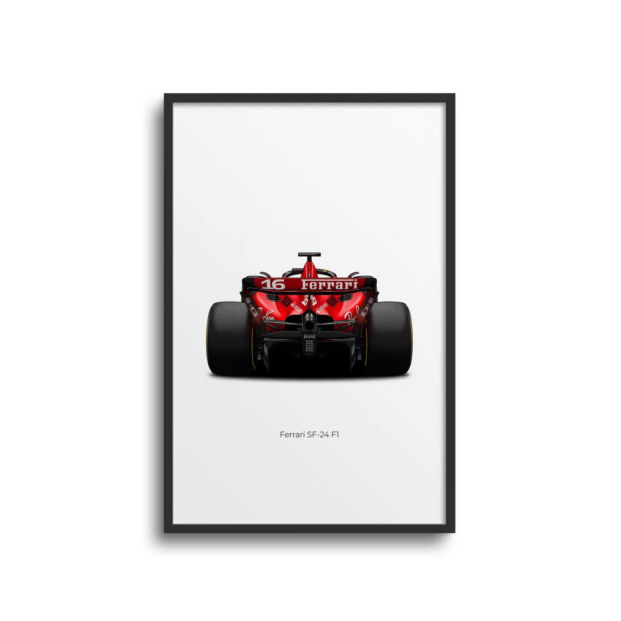 2024 Ferrari SF 24 Charles Leclerc – Car Print