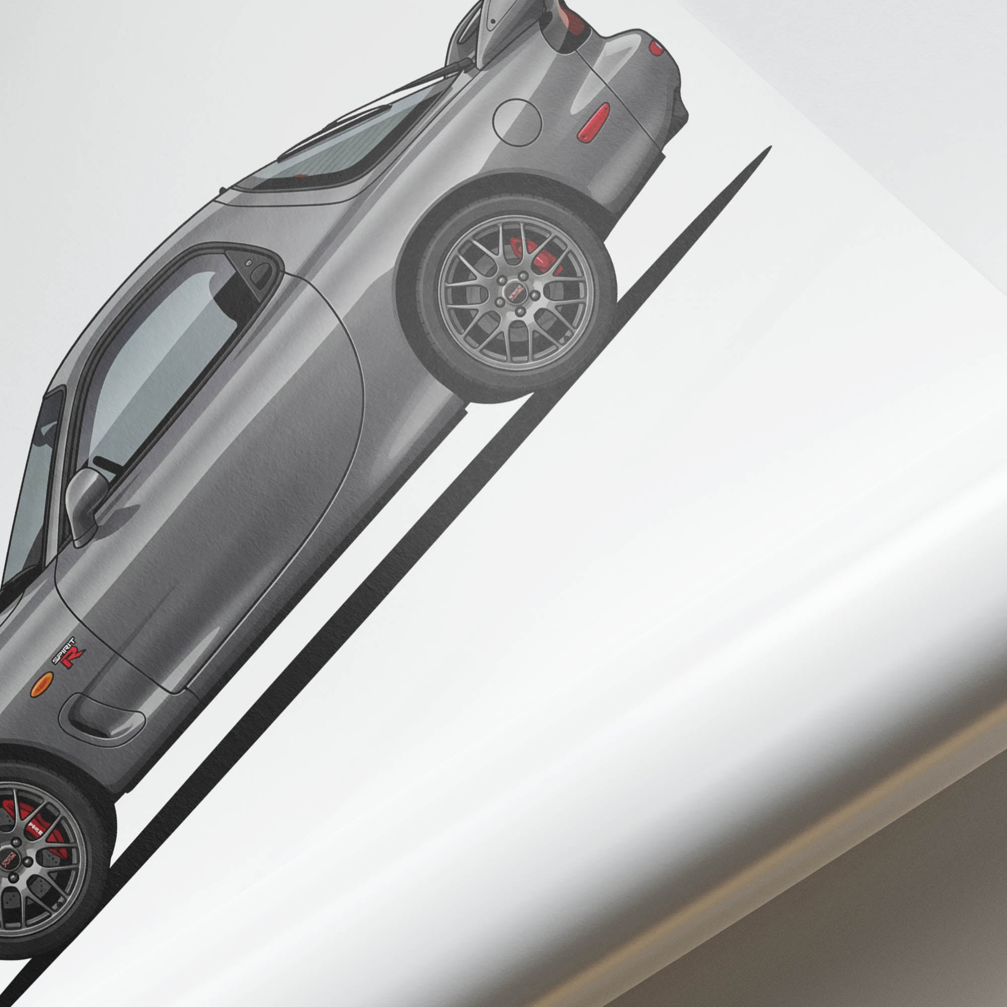 2002 Mazda Rx 7 Spirit R FD3S Titanium – Car Print