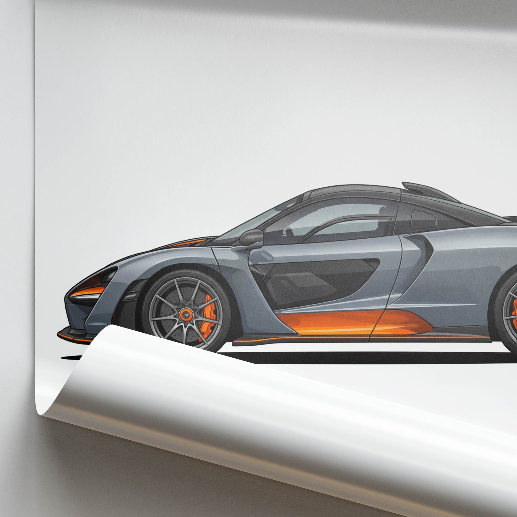 2018 McLaren Senna Victory – Car Print
