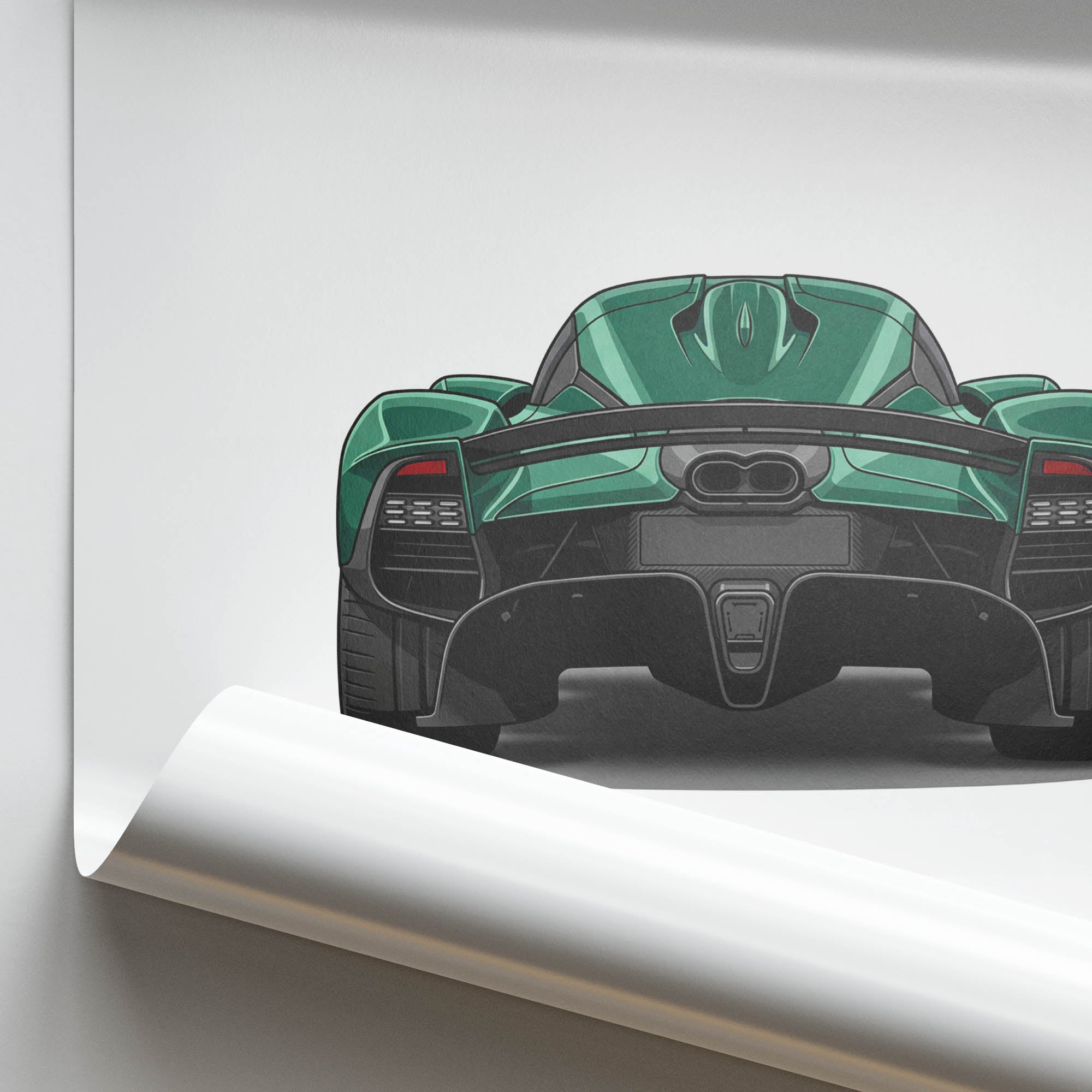 2022 Aston Martin Valkyrie British – Car Print