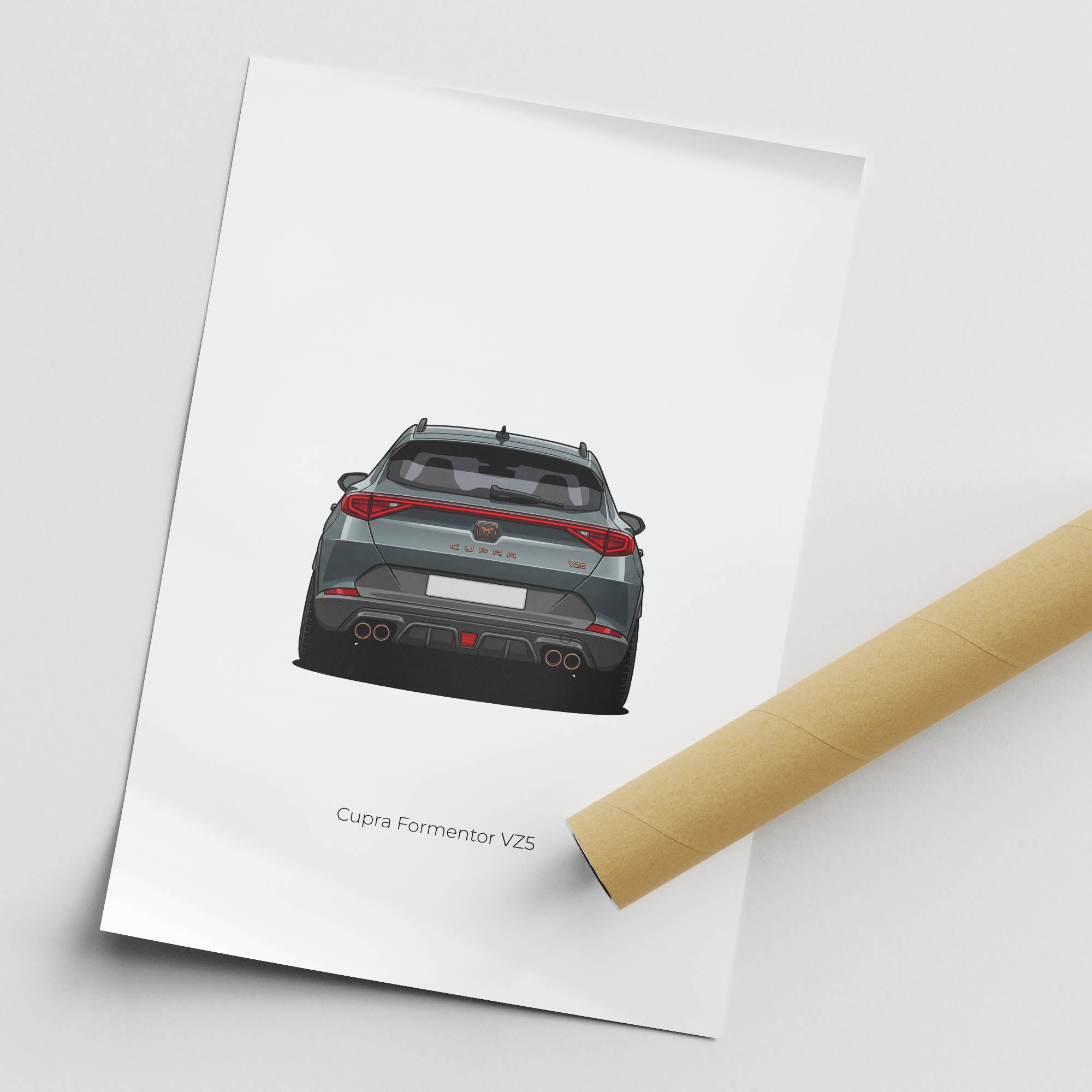 2024 Cupra Formentor VZ5 Taiga – Car Print