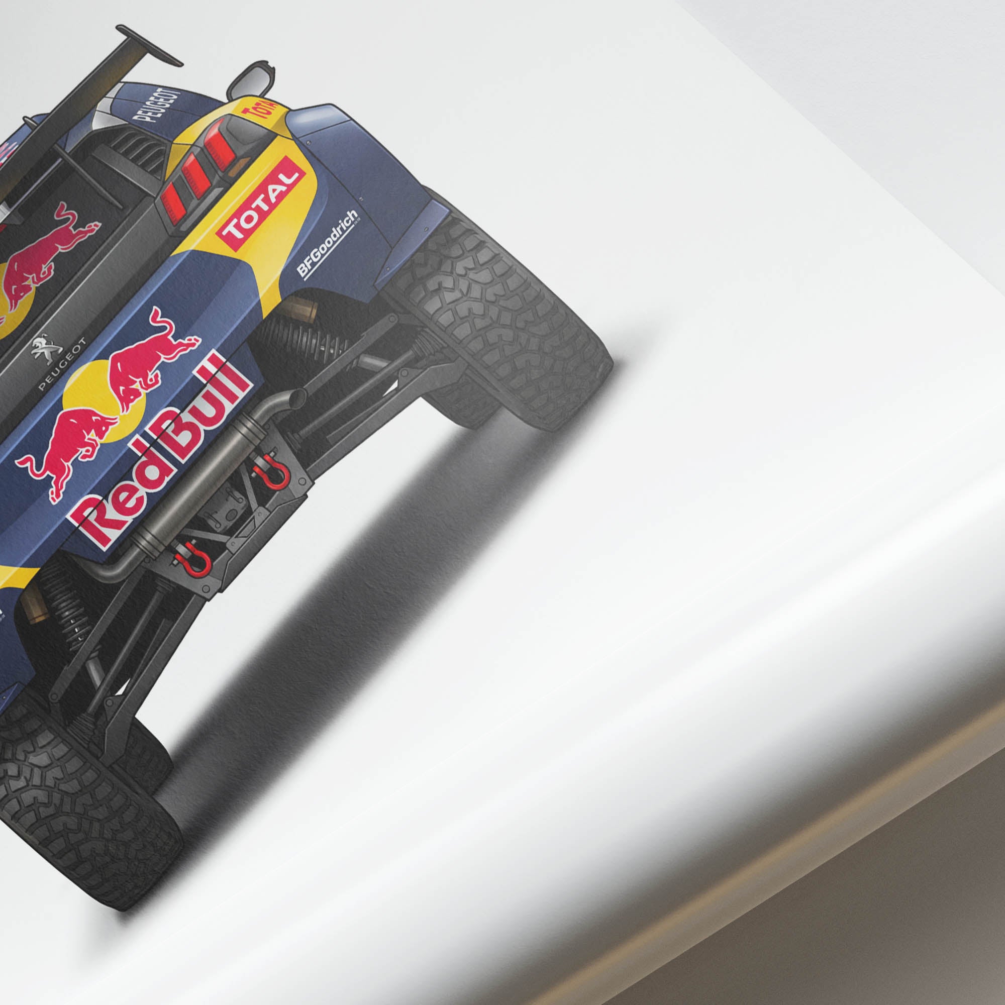 2016 Peugeot 2008 DKR St Phane Peterhansel – Car Print