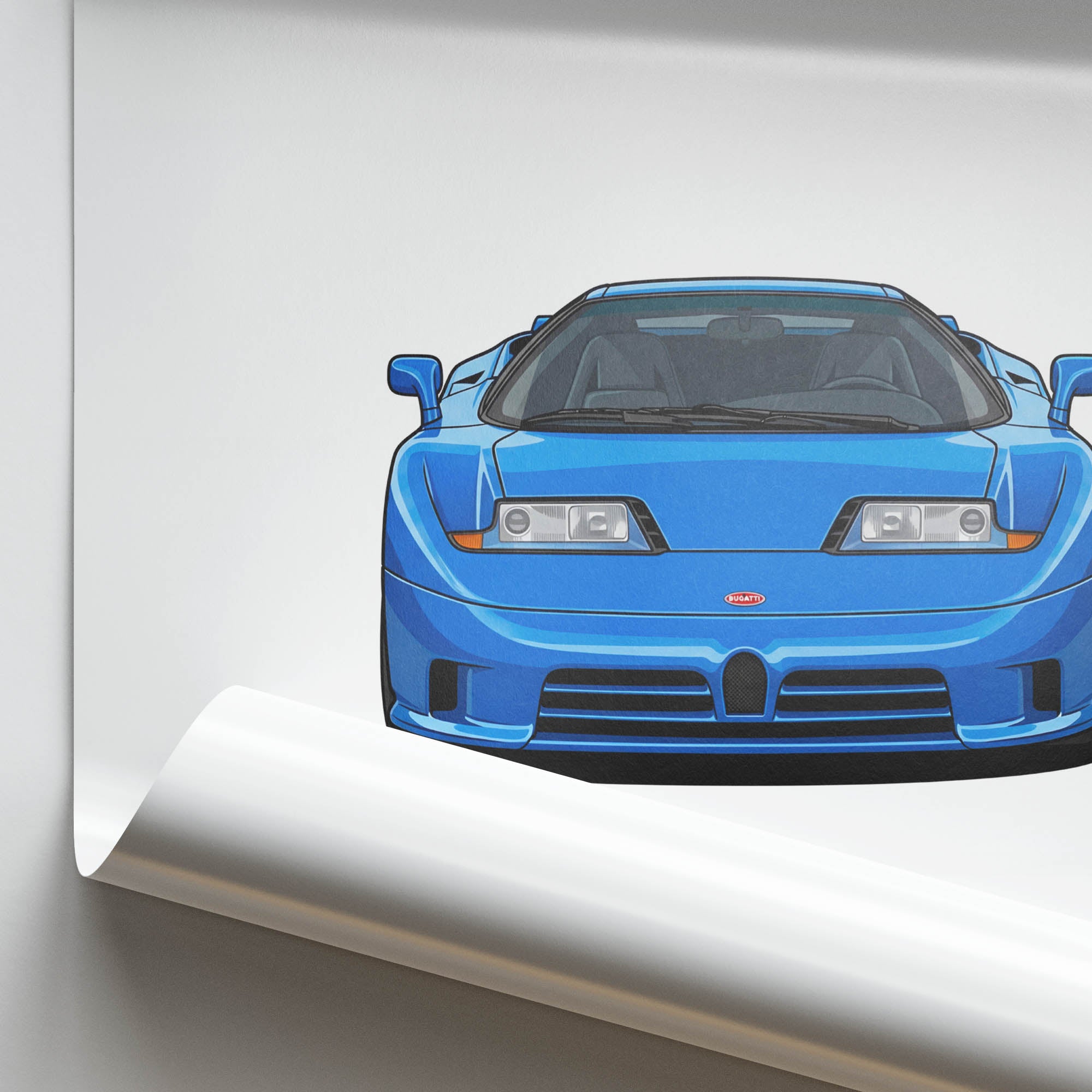 1991 Bugatti EB110 SS – Car Print