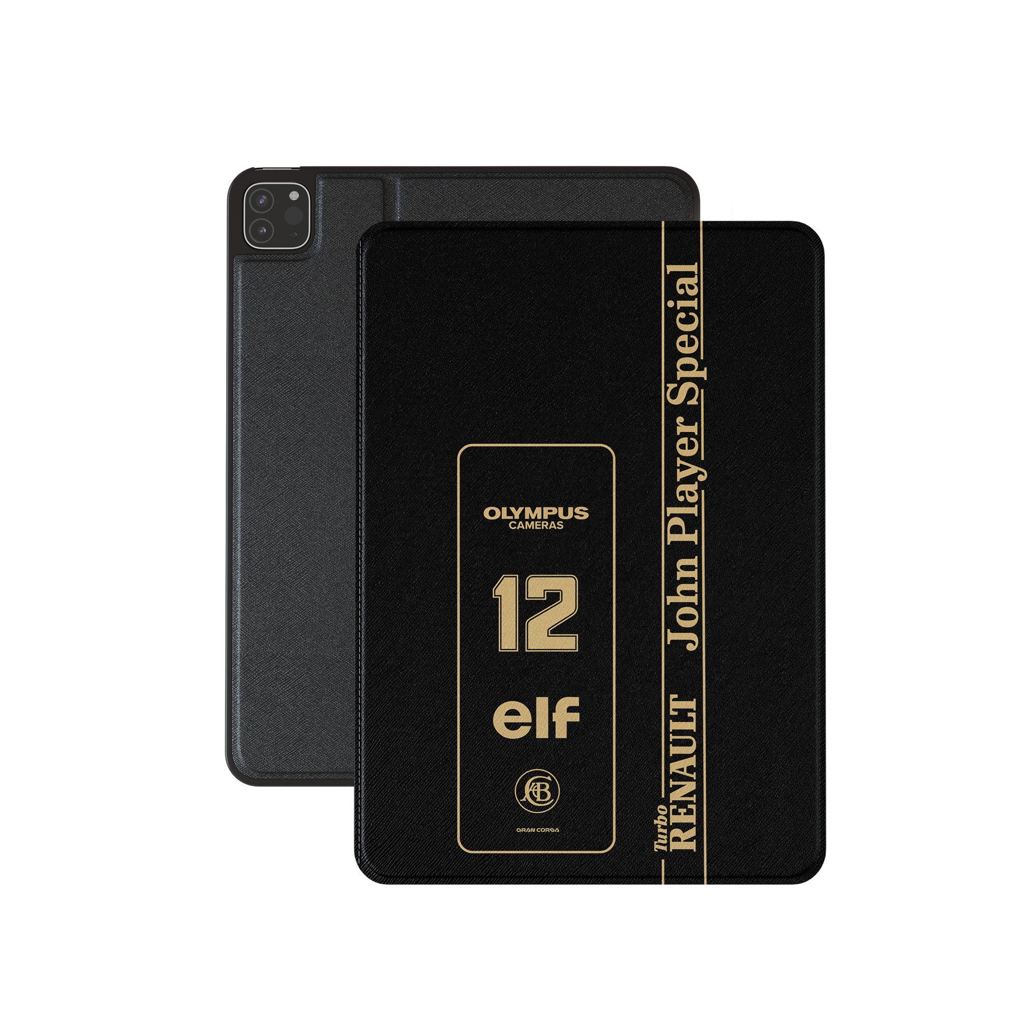 Ayrton Senna iPad Case - 1985 Lotus Racing Cover | Durable Motorsport Sleeve