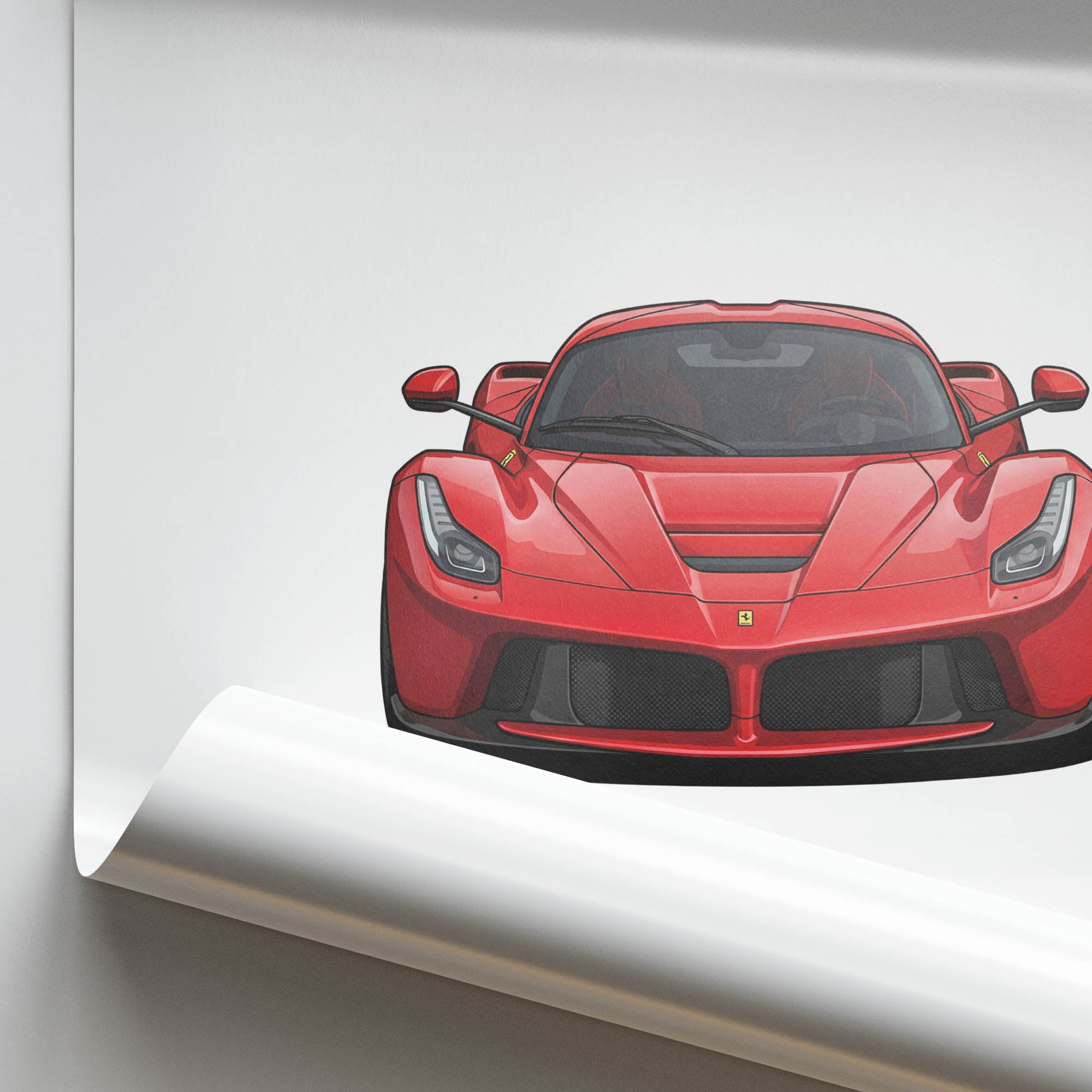 2013 Ferrari Laferrari – Car Print (Front)