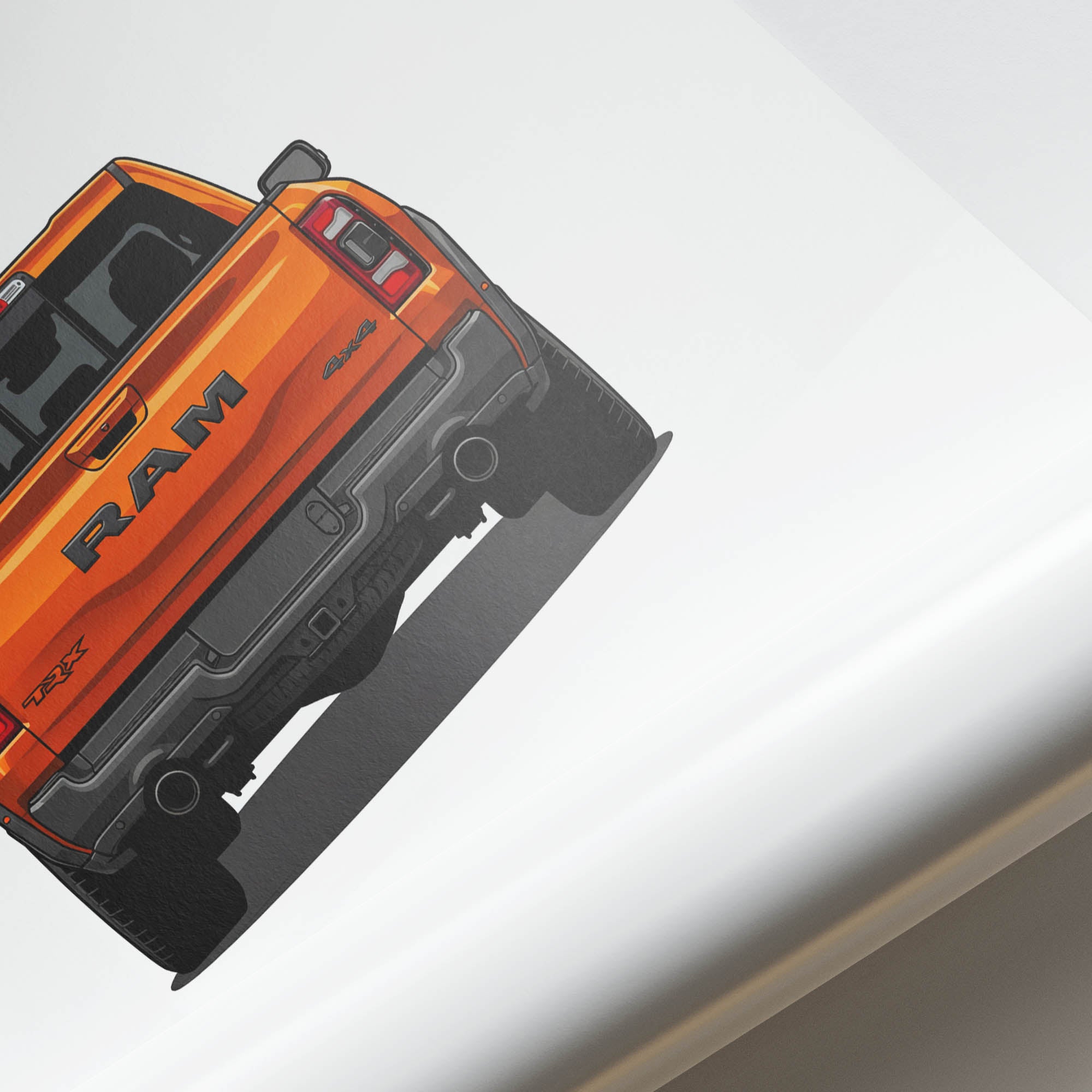 2021 Ram 1500 Trx Ignition – Car Print