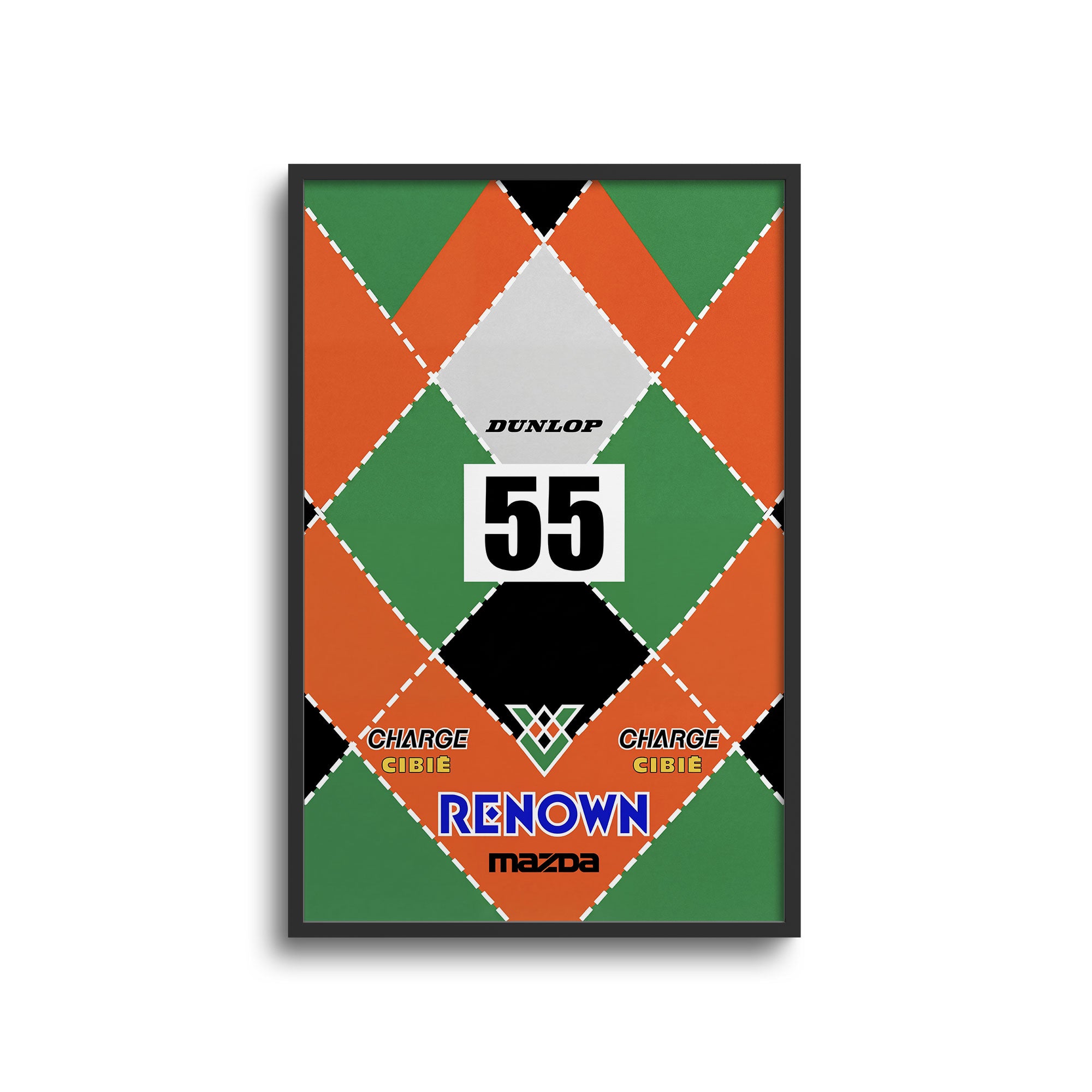 787B 1991 Le Mans WEC – Poster