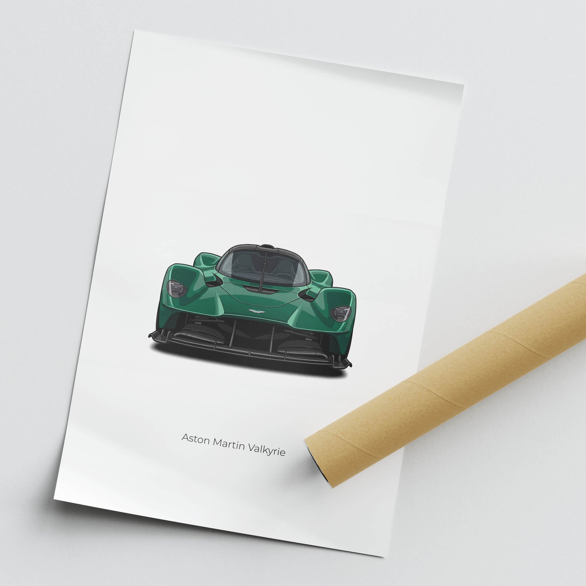 2022 Aston Martin Valkyrie British – Car Print
