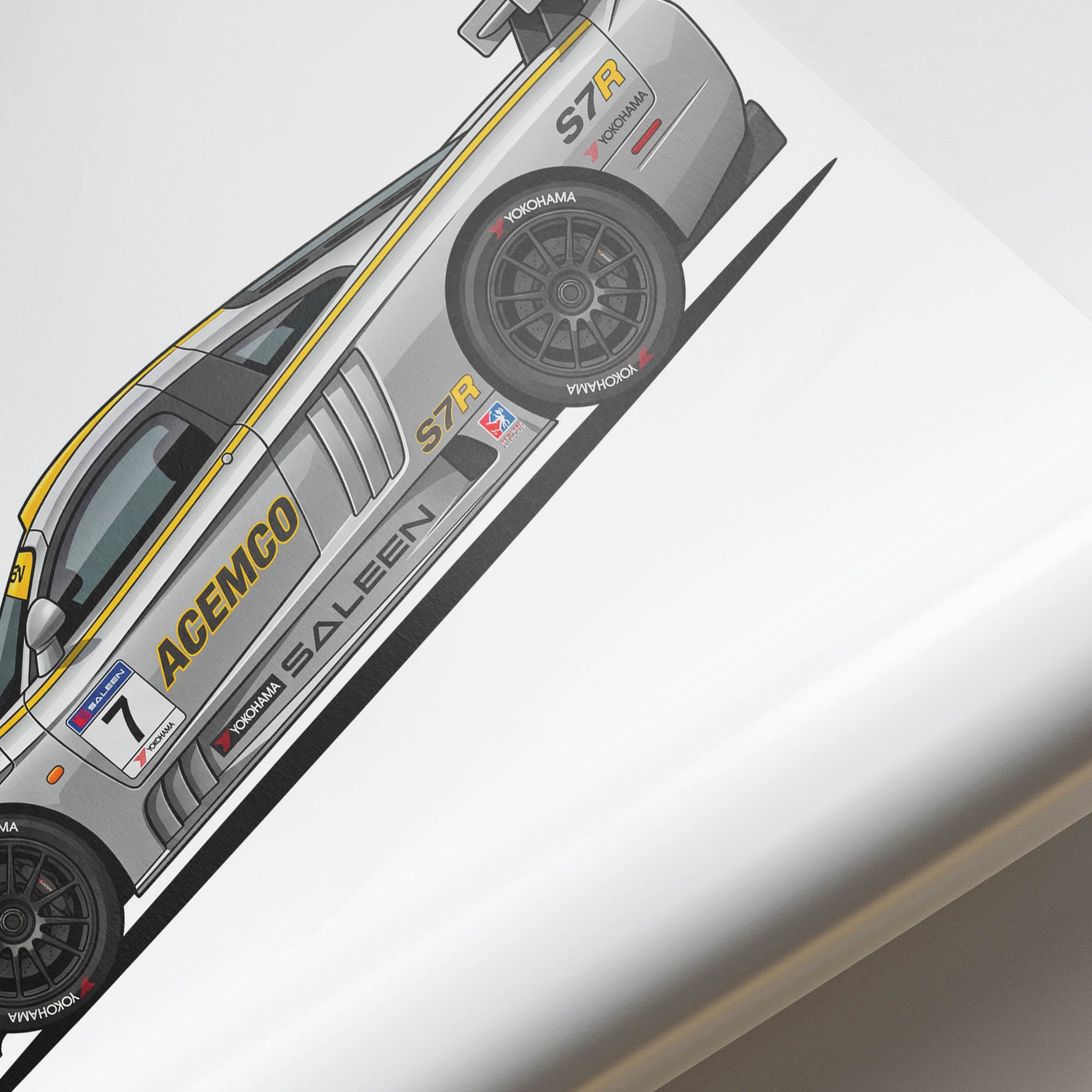 2004 Saleen S7R Acemco – Car Print