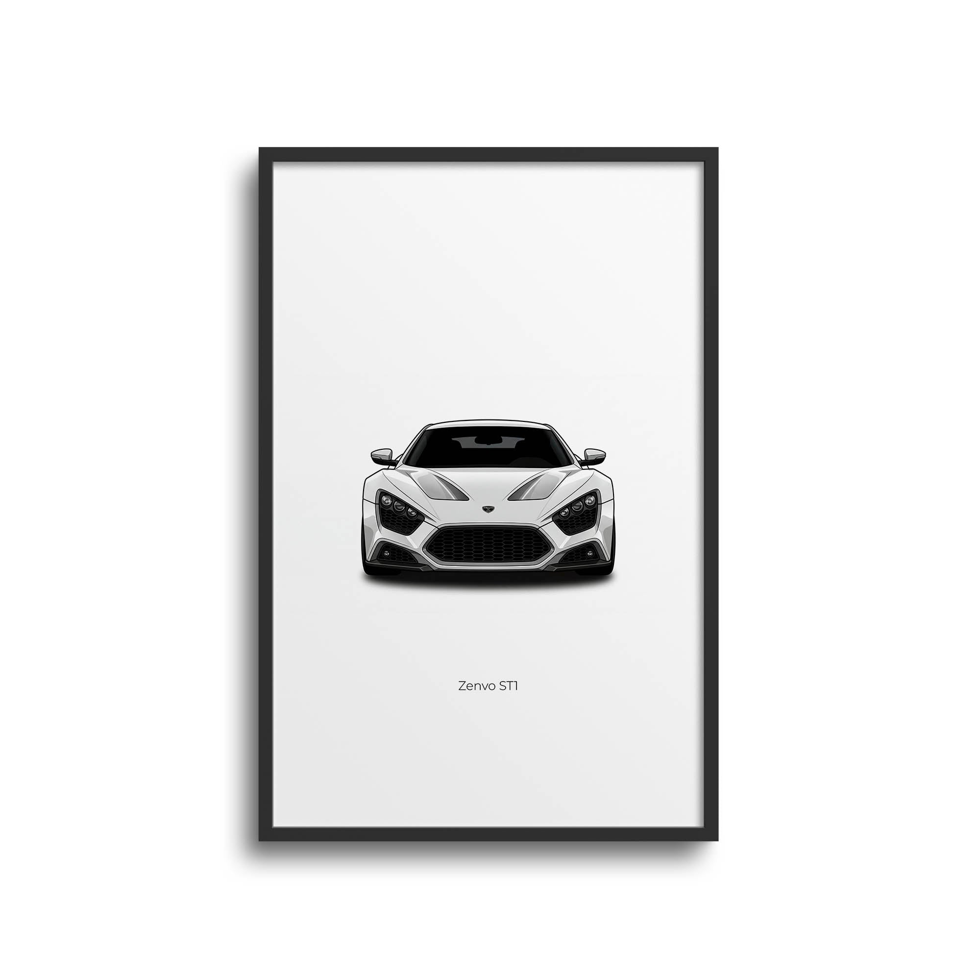 2009 Zenvo ST1 – Car Print