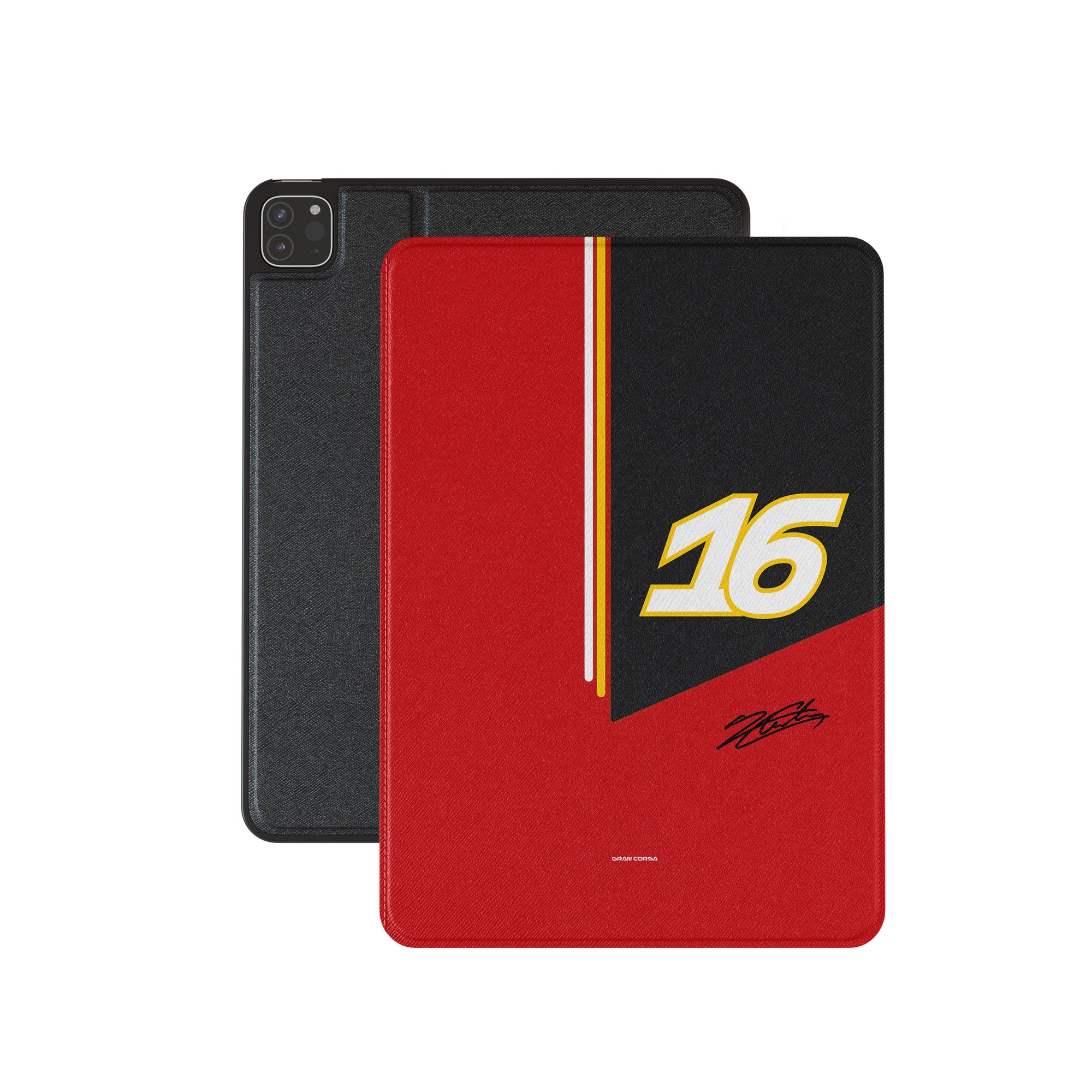Ferrari iPad Case - Charles Leclerc 2024 SF-24 Livery Protective Cover