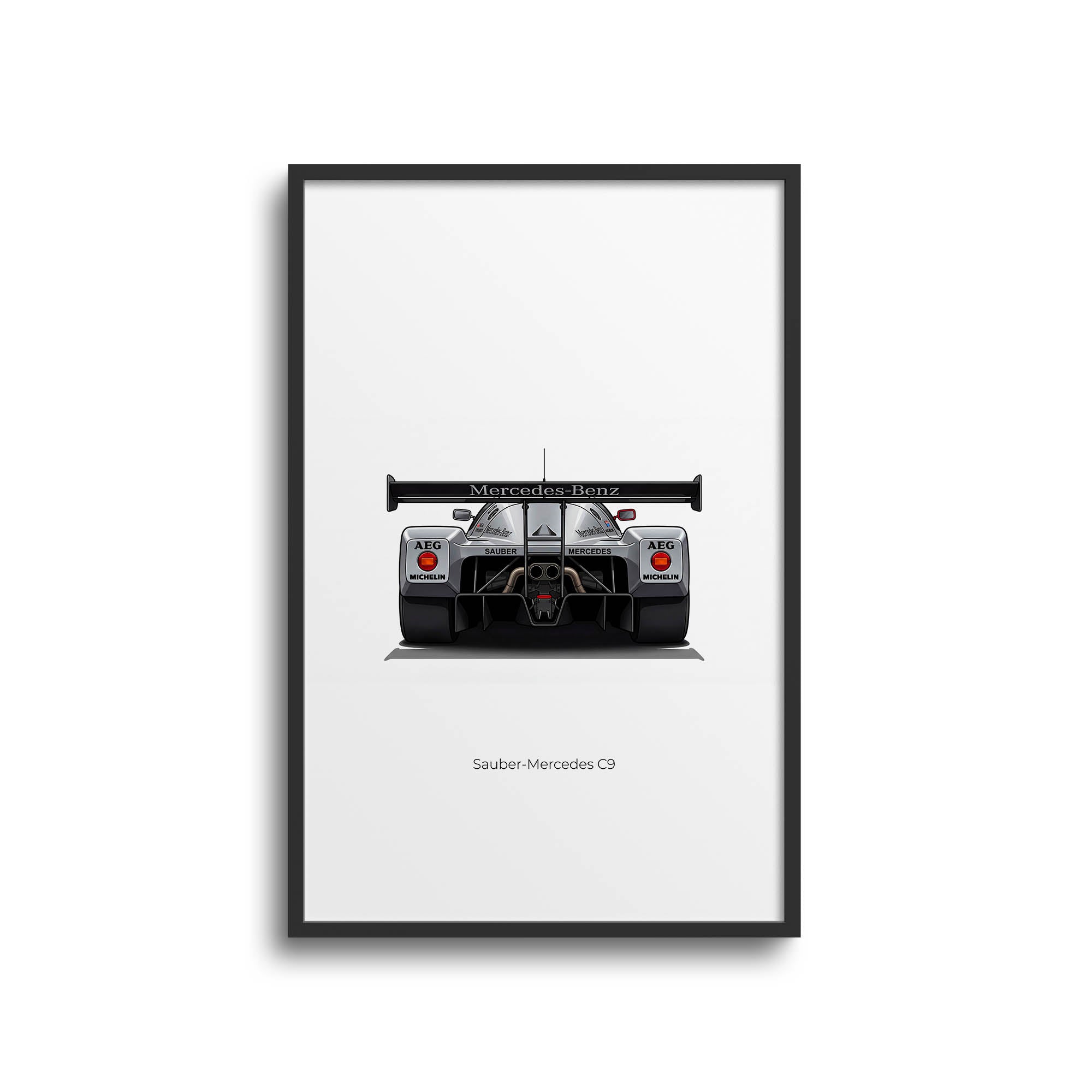 1989 Sauber Mercedes C9 – Car Print