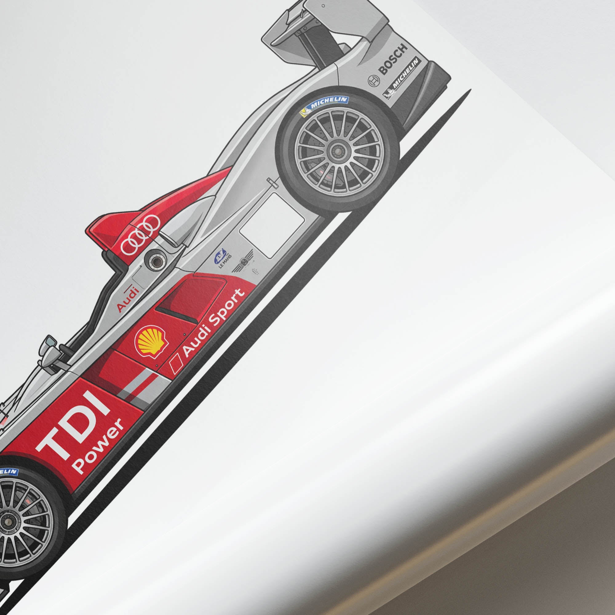2006 Audi R10 Tdi Audi Sport – Car Print