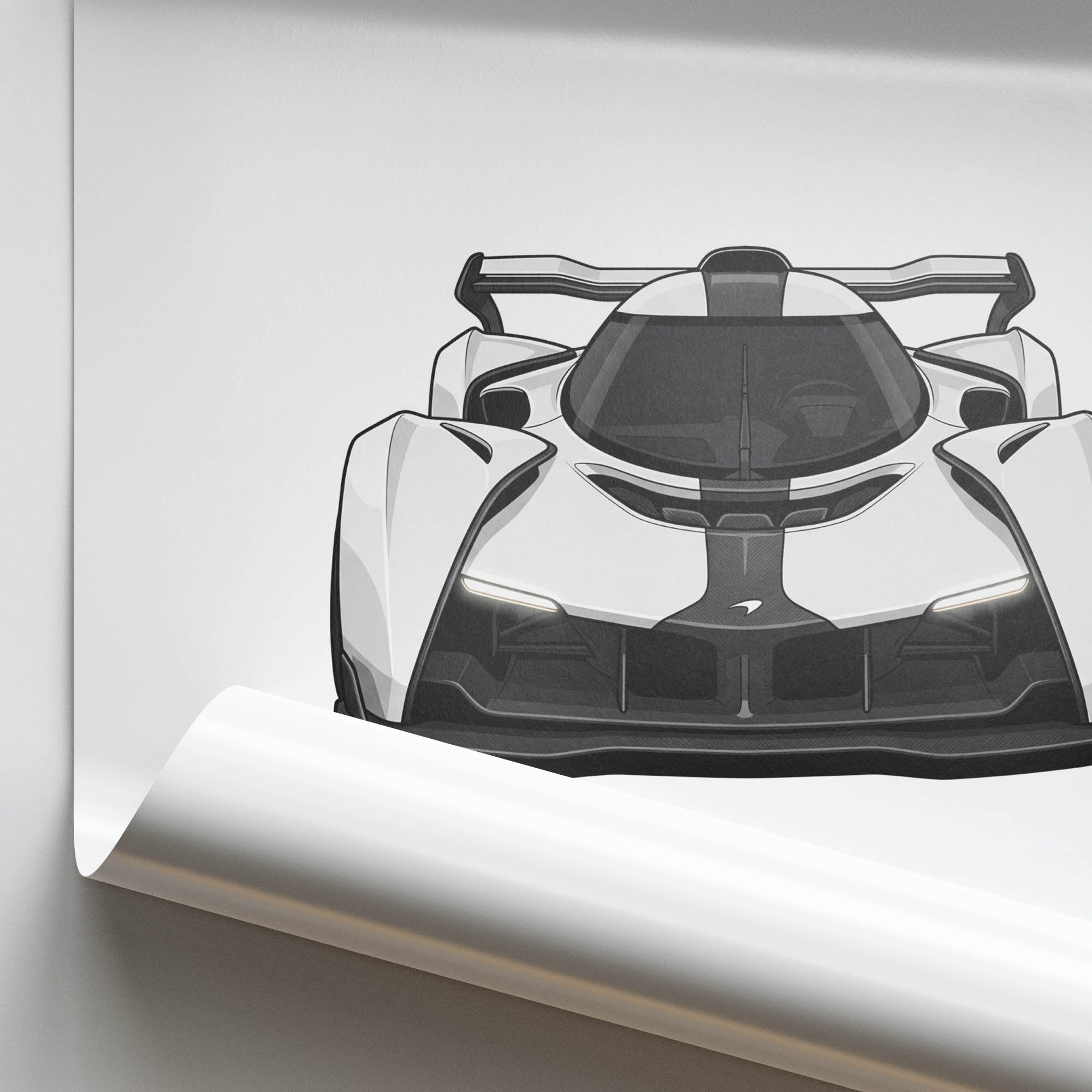 2023 McLaren Solus GT – Car Print