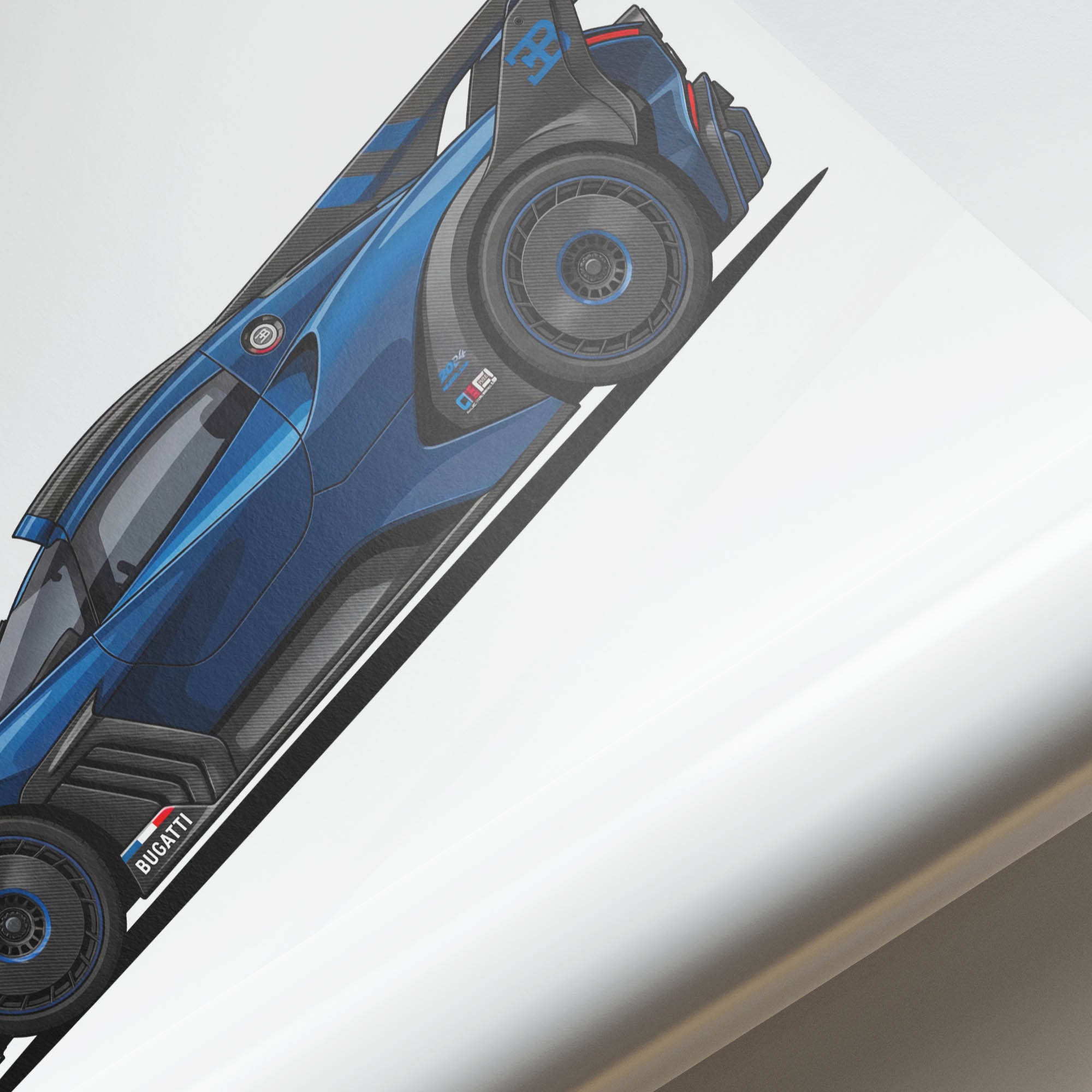 2024 Bugatti Bolide – Car Print
