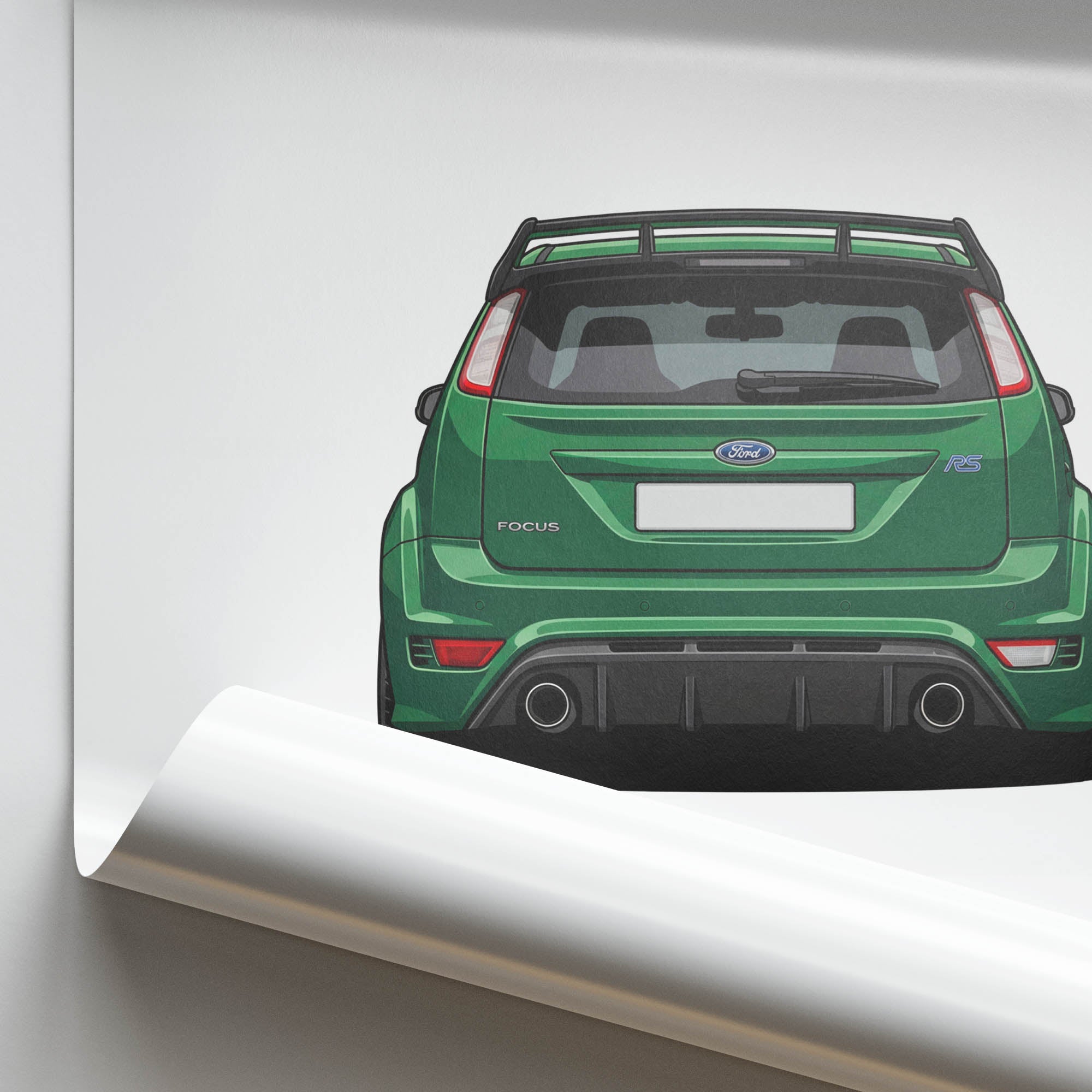 2009 Ford Focus RS MK2 Ultimate – Car Print