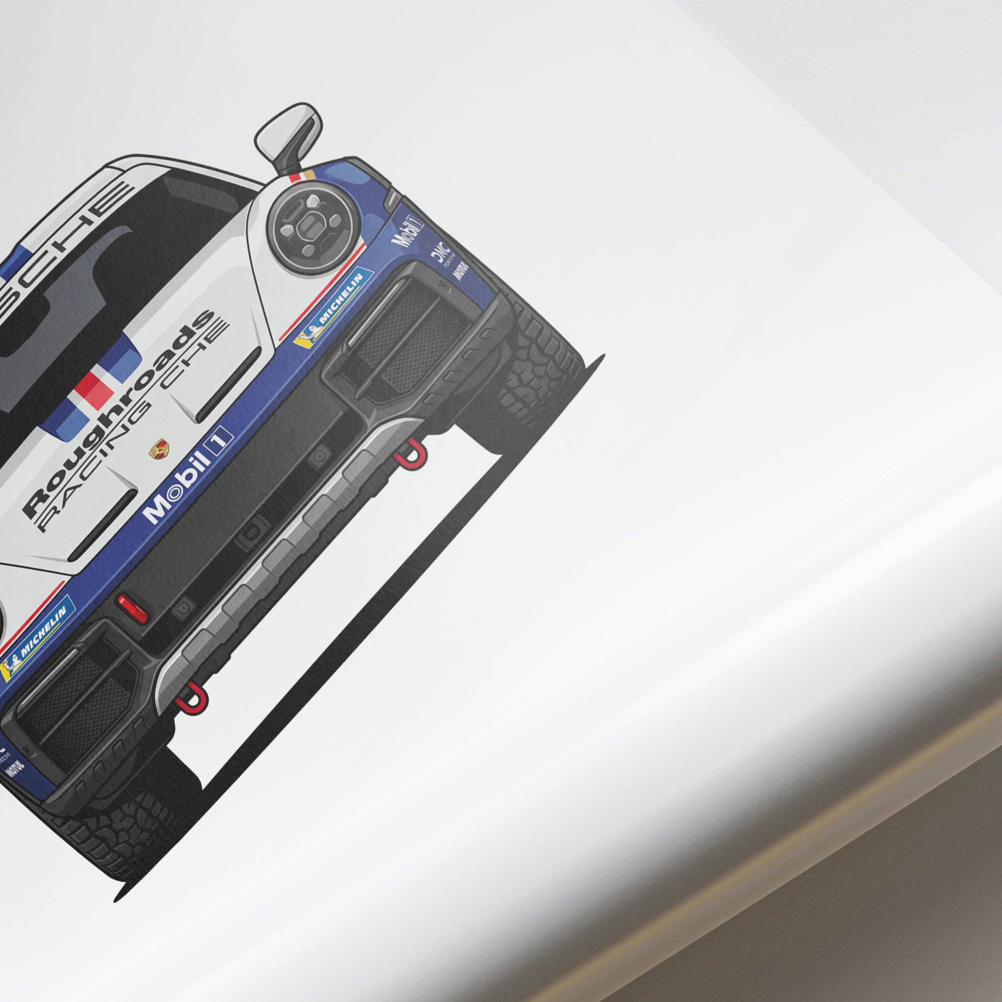 2024 Porsche 911 Roughroads – Car Print