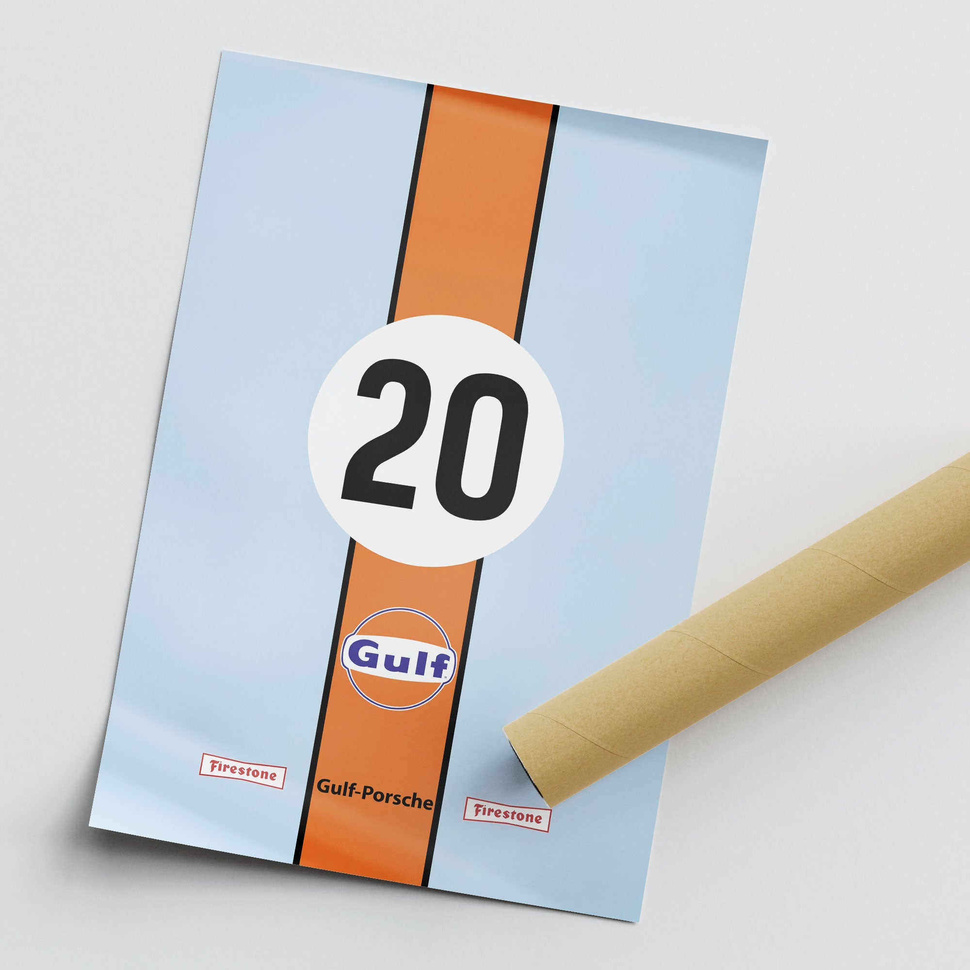 917K Gulf WEC 1970 – Poster