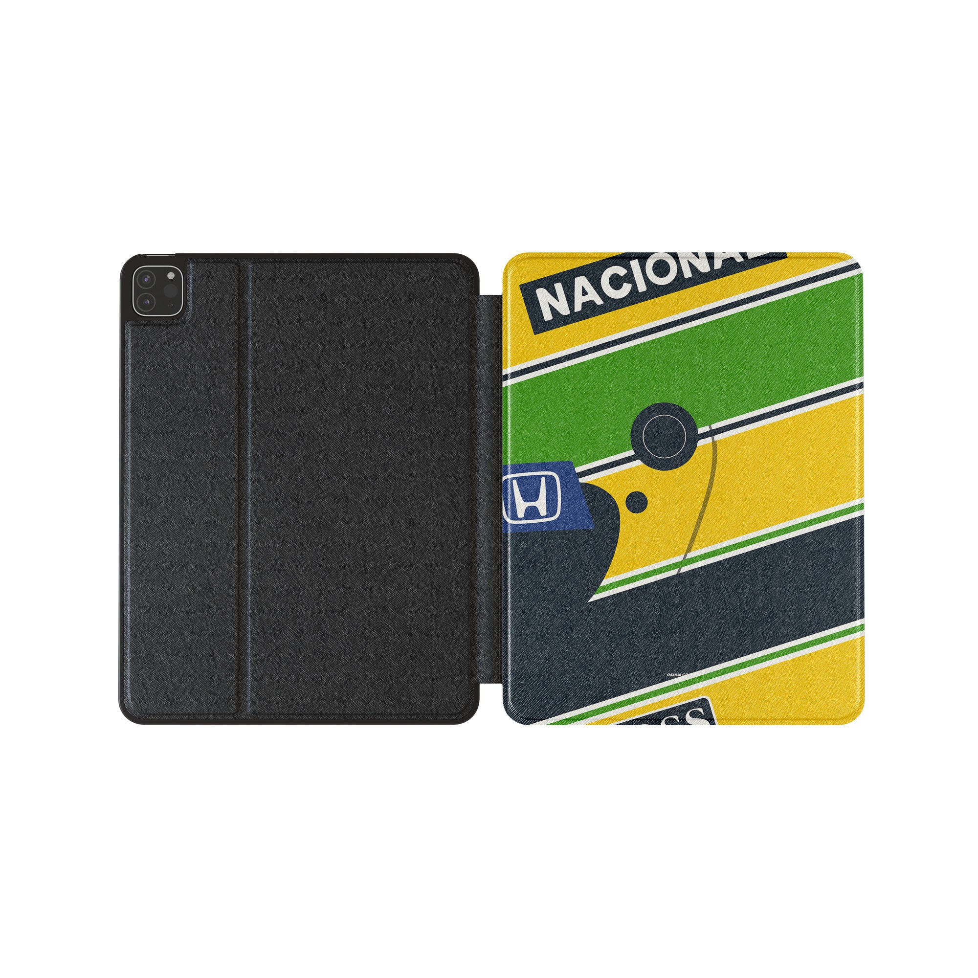 Ayrton Senna iPad Case – McLaren Helmet Case with 1988 MP4/4 Design