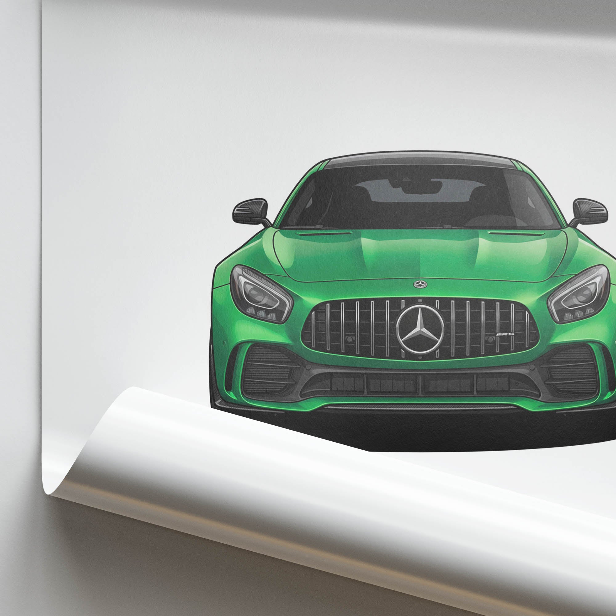 2017 Mercedes AMG GT R – Car Print
