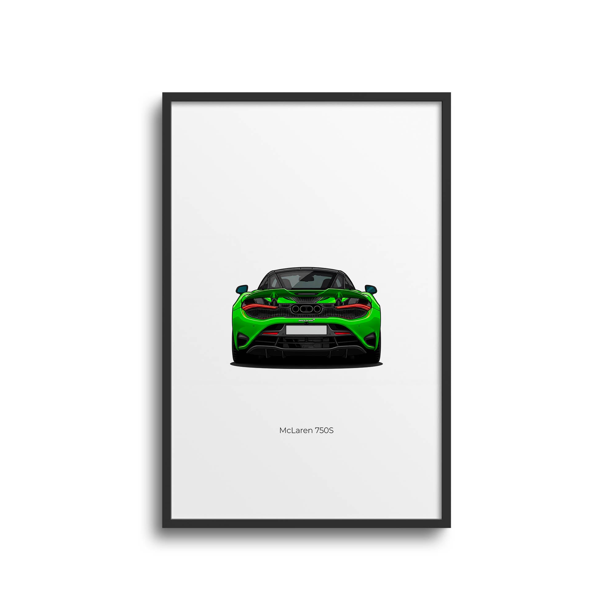 2024 McLaren 750S Mantis – Car Print