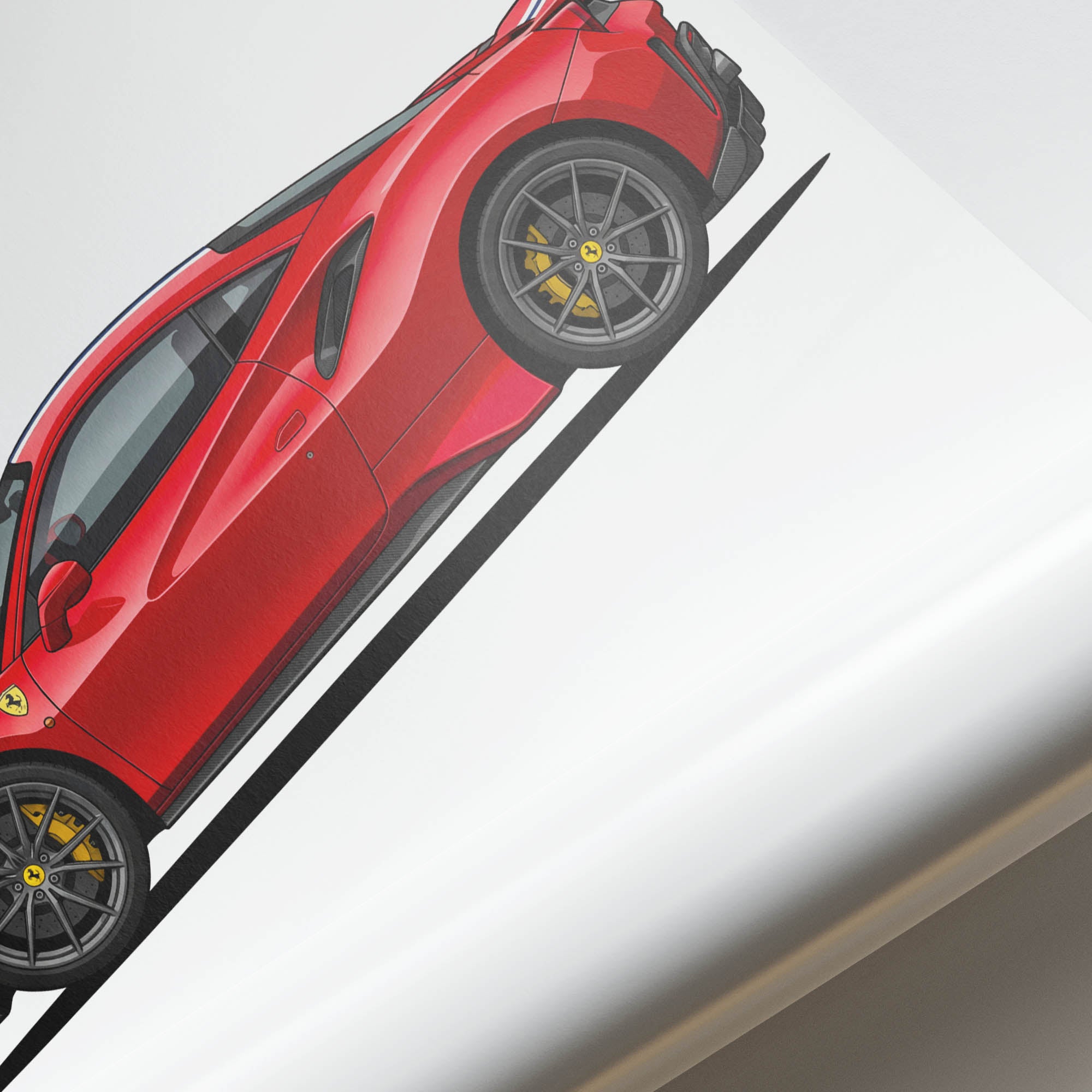 2019 Ferrari 488 Pista – Car Print