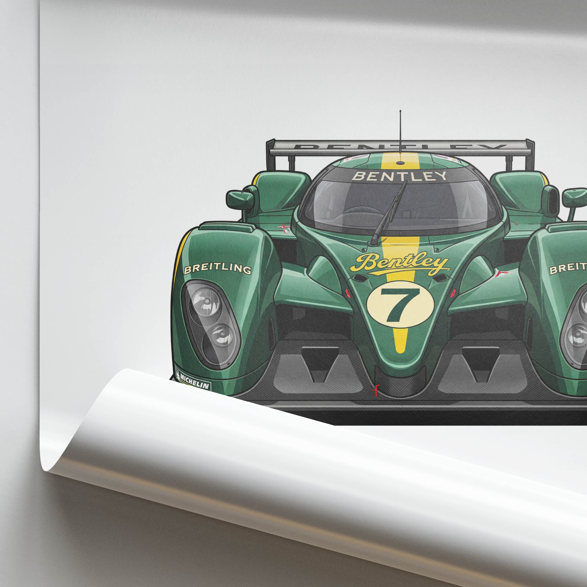 2003 Bentley Speed 8 British – Car Print