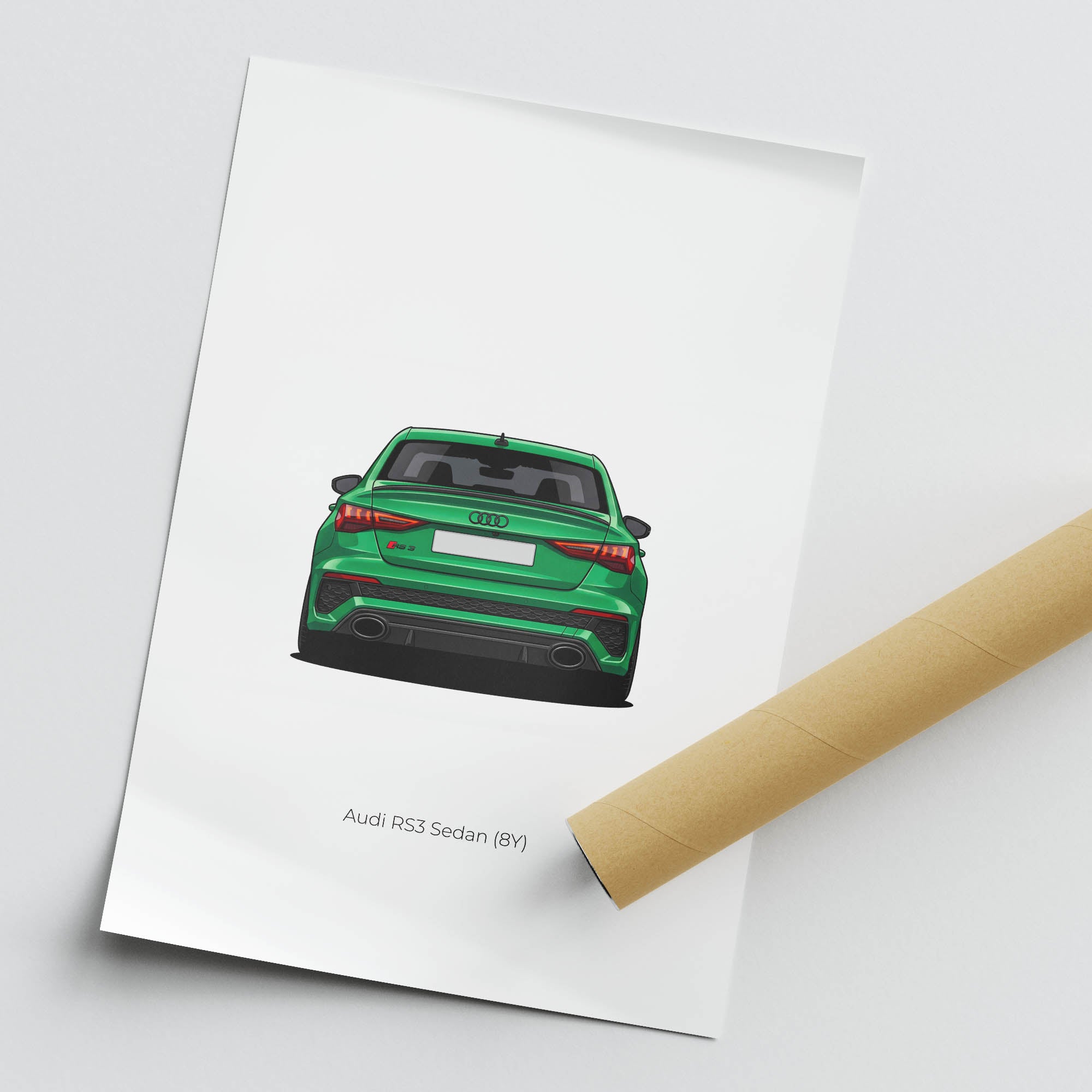 2022 Audi RS3 Sedan 8Y Kyalami – Car Print
