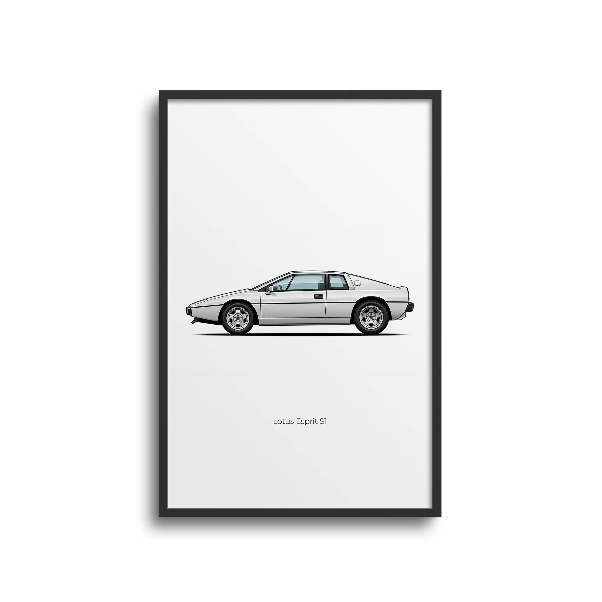 1977 Lotus Esprit S1 – Car Print (Side)