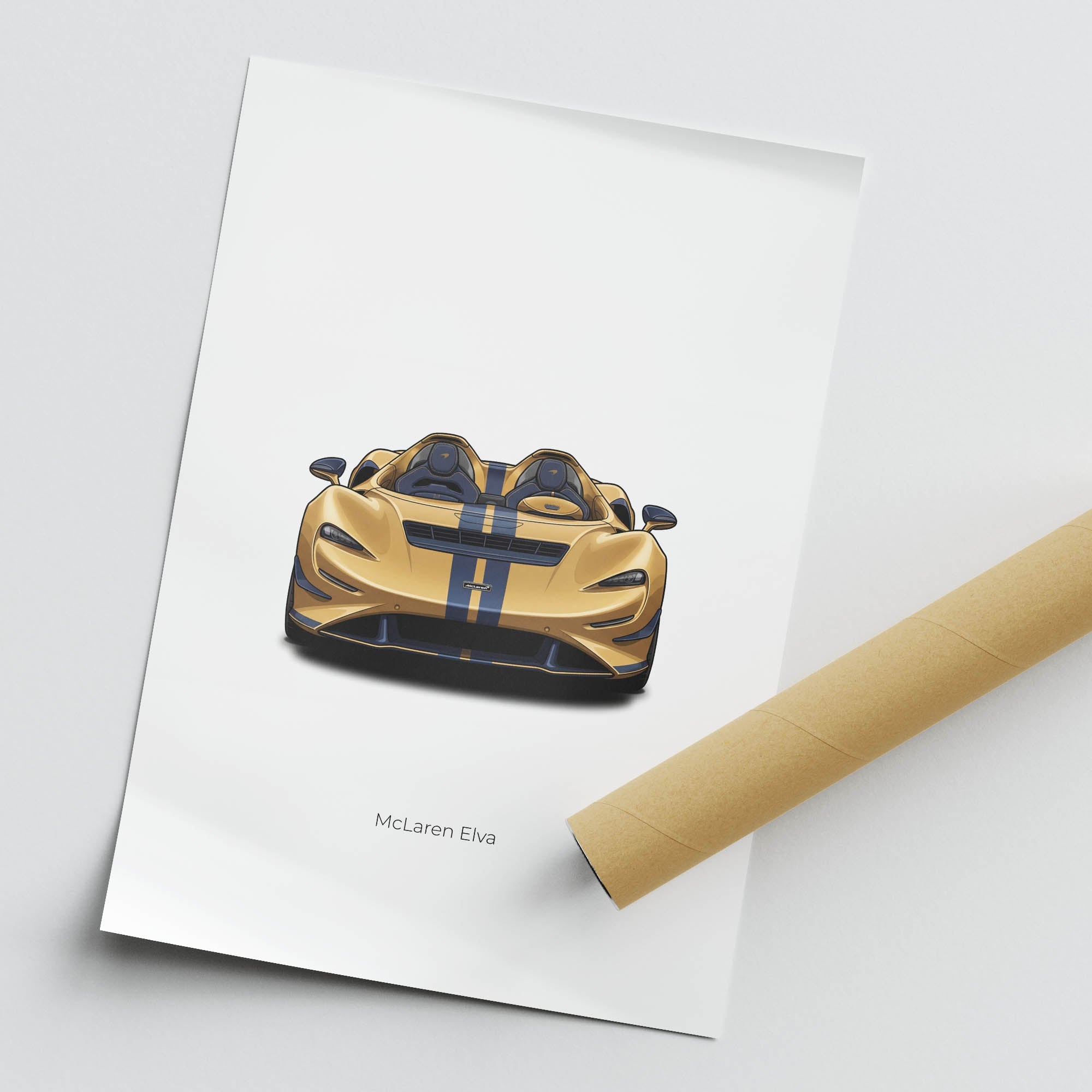 2021 McLaren Elva Satin – Car Print