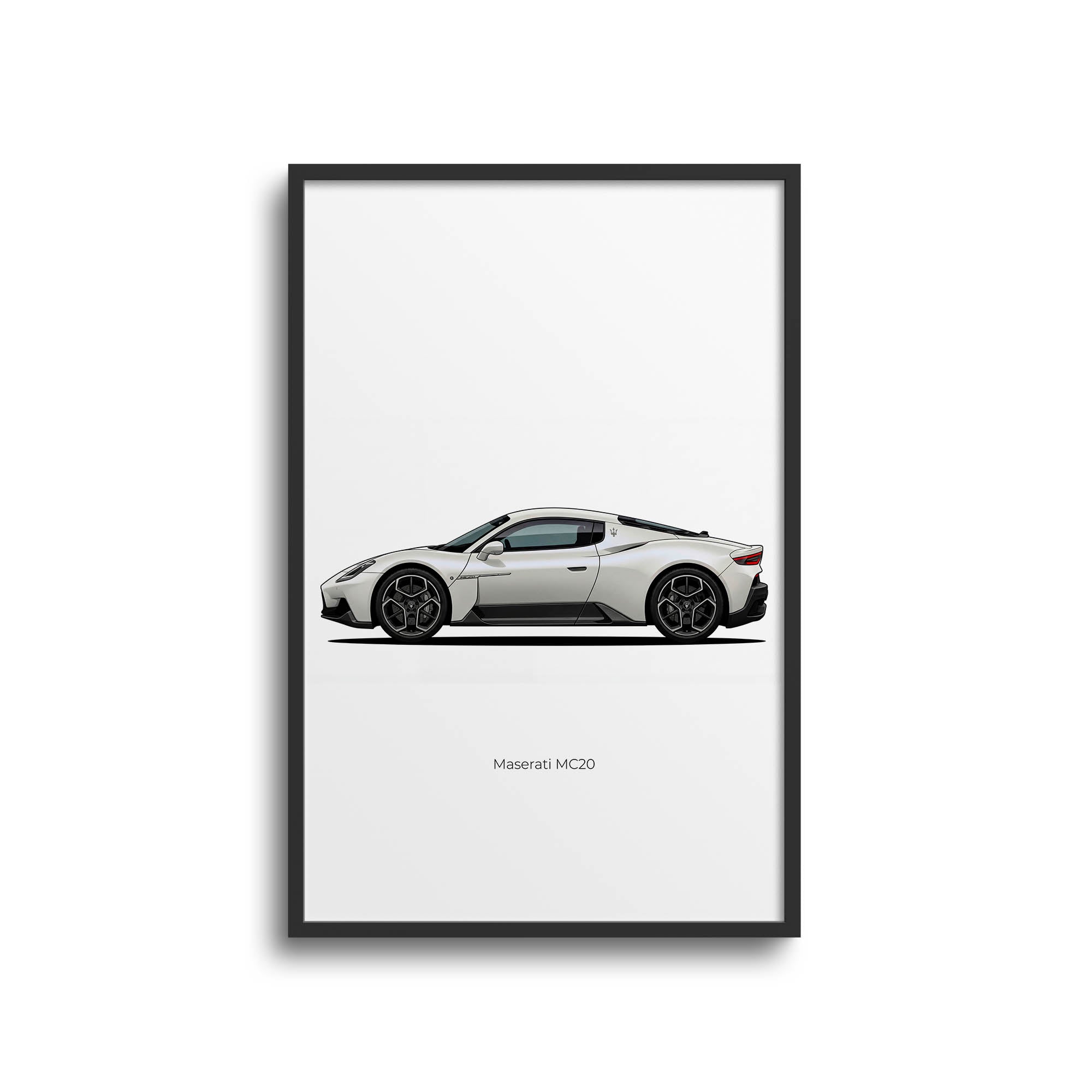 2021 Maserati MC20 – Car Print (Side)