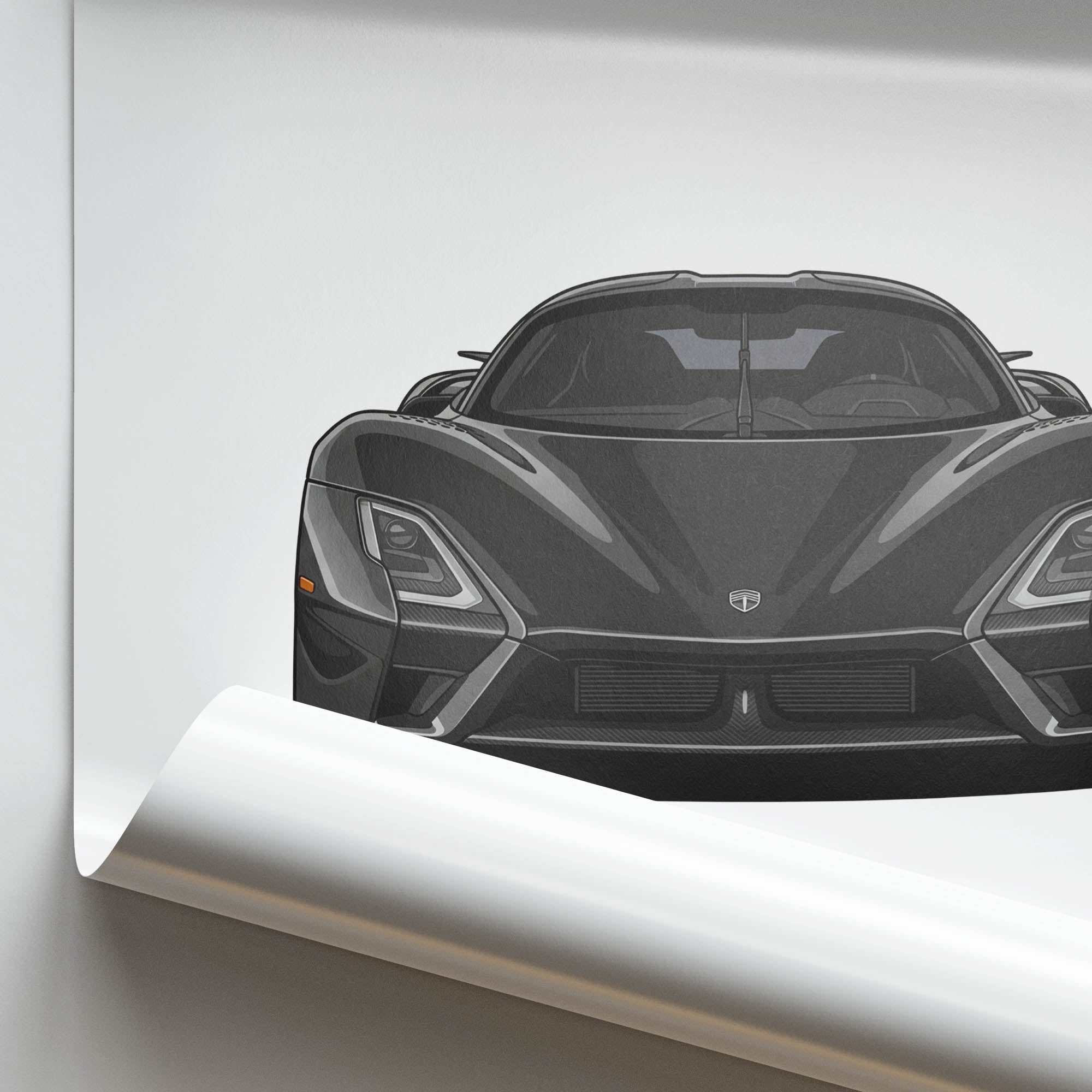 2021 Ssc Tuatara – Car Print