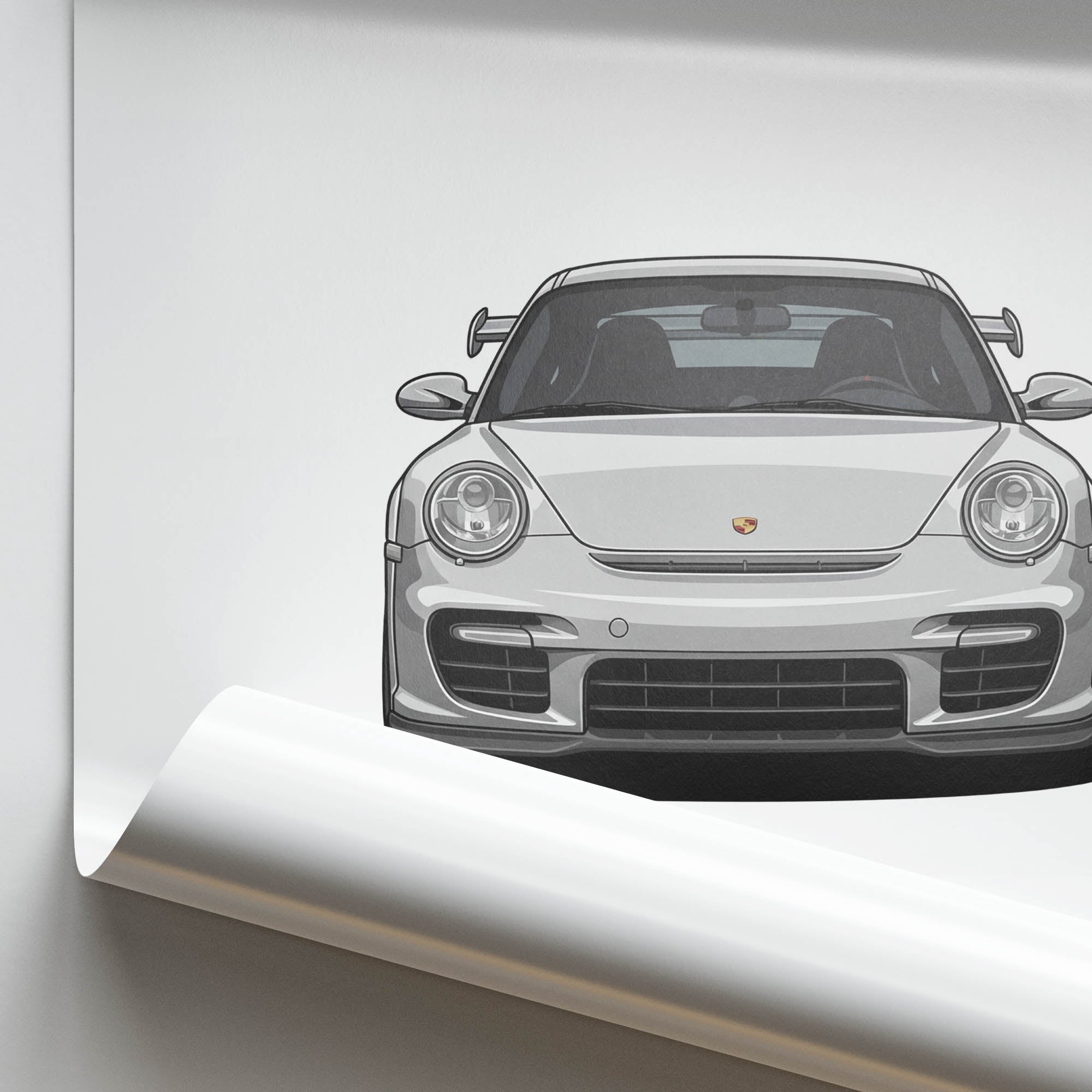 2008 Porsche 911 GT2 – Car Print