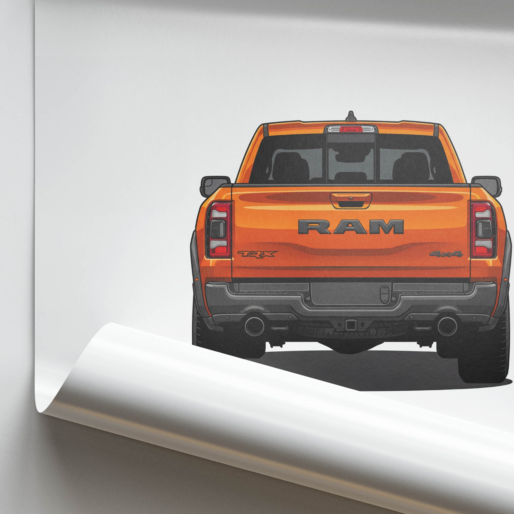 2021 Ram 1500 Trx Ignition – Car Print