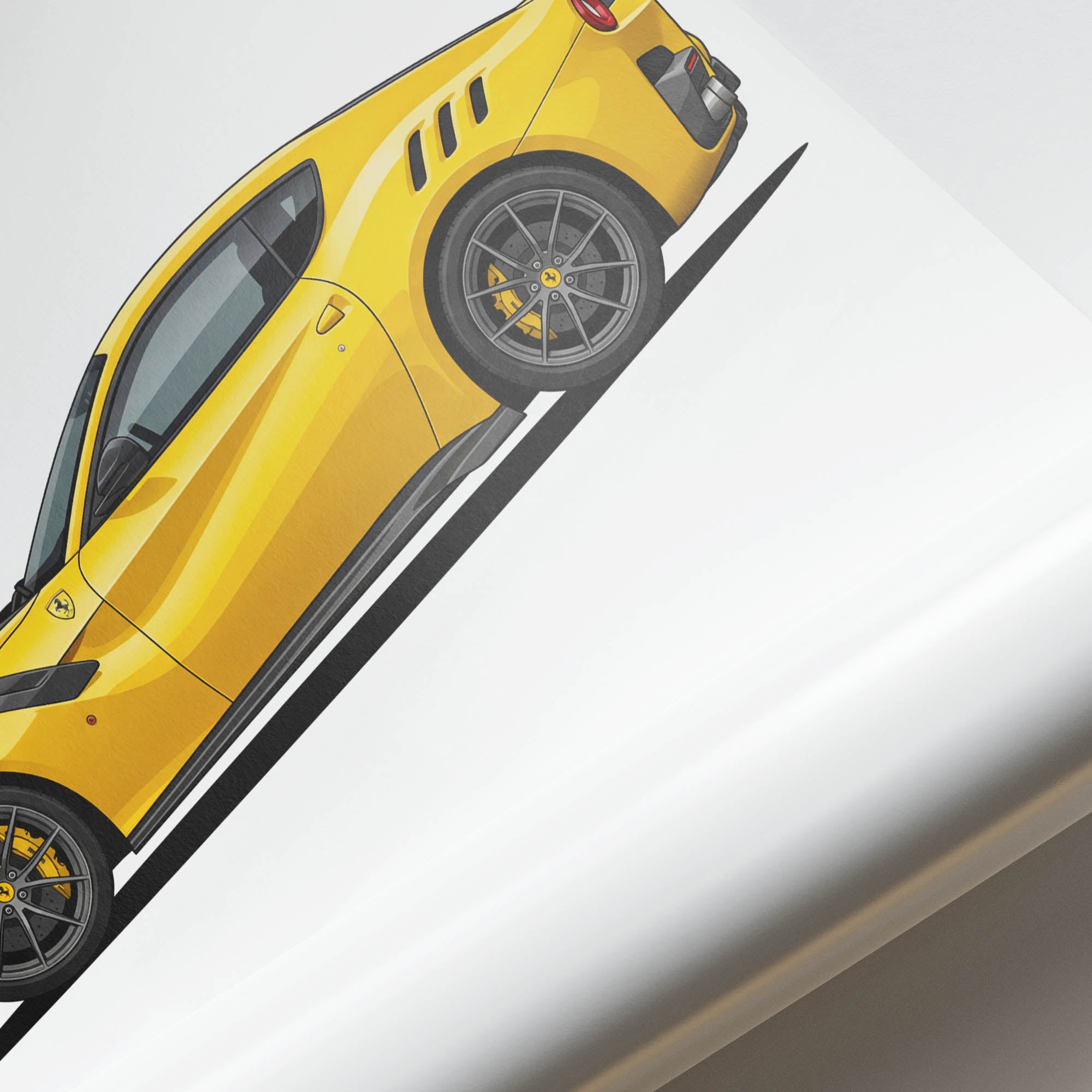 2016 Ferrari 2TDF – Car Print (Side)