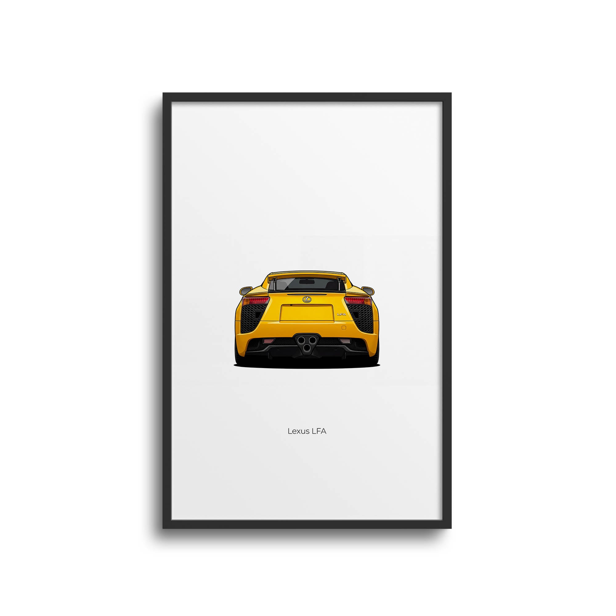 2012 Lexus LFA – Car Print