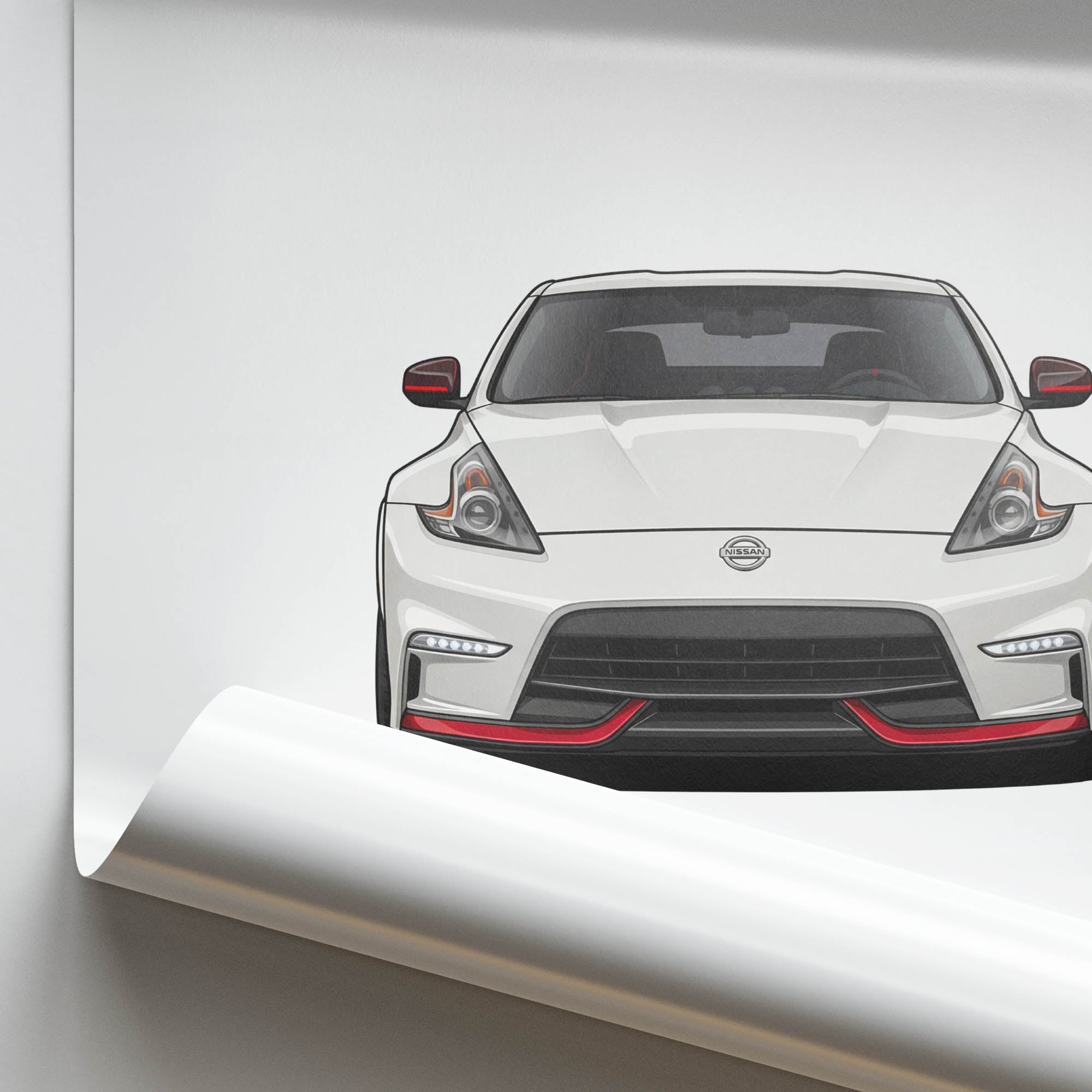 2014 Nissan 370Z Nismo – Car Print (Front)