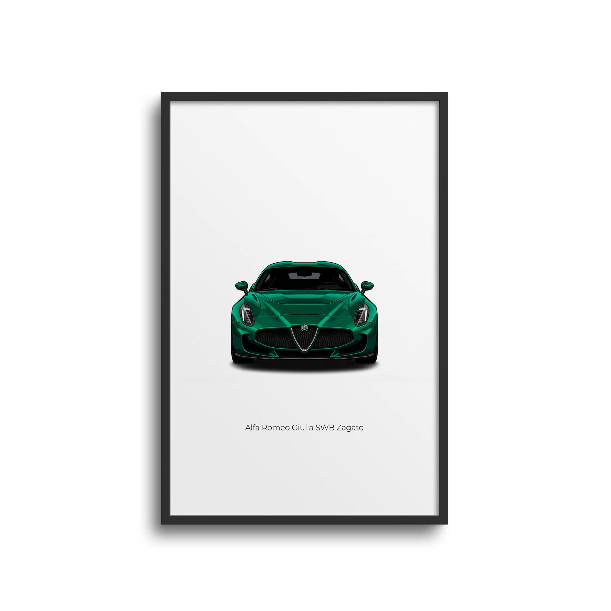 2023 Alfa Romeo Giulia Swb Zagato Montreal – Car Print