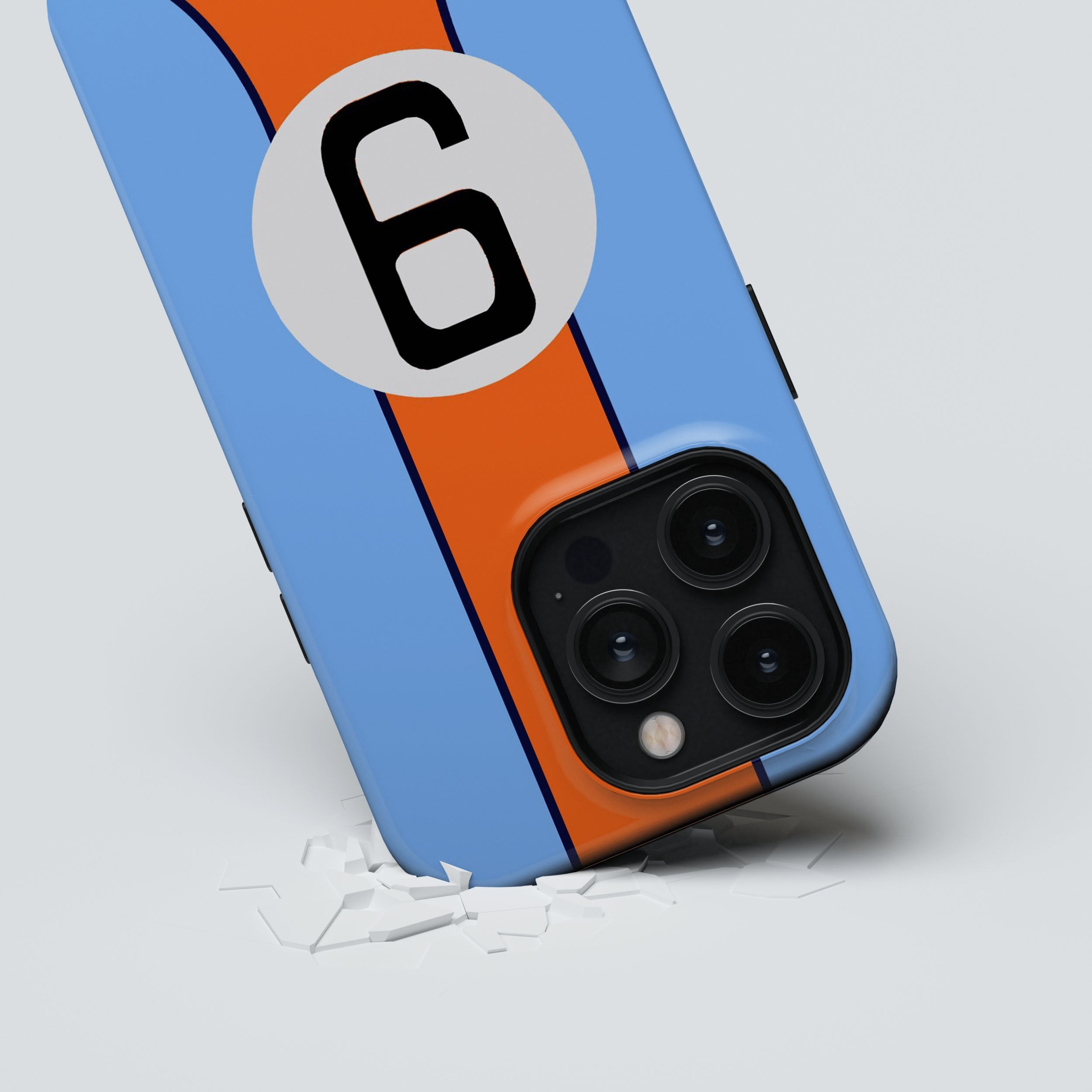 Ford GT40 Phone Case - 1968 Le Mans Racing Livery Premium Protection