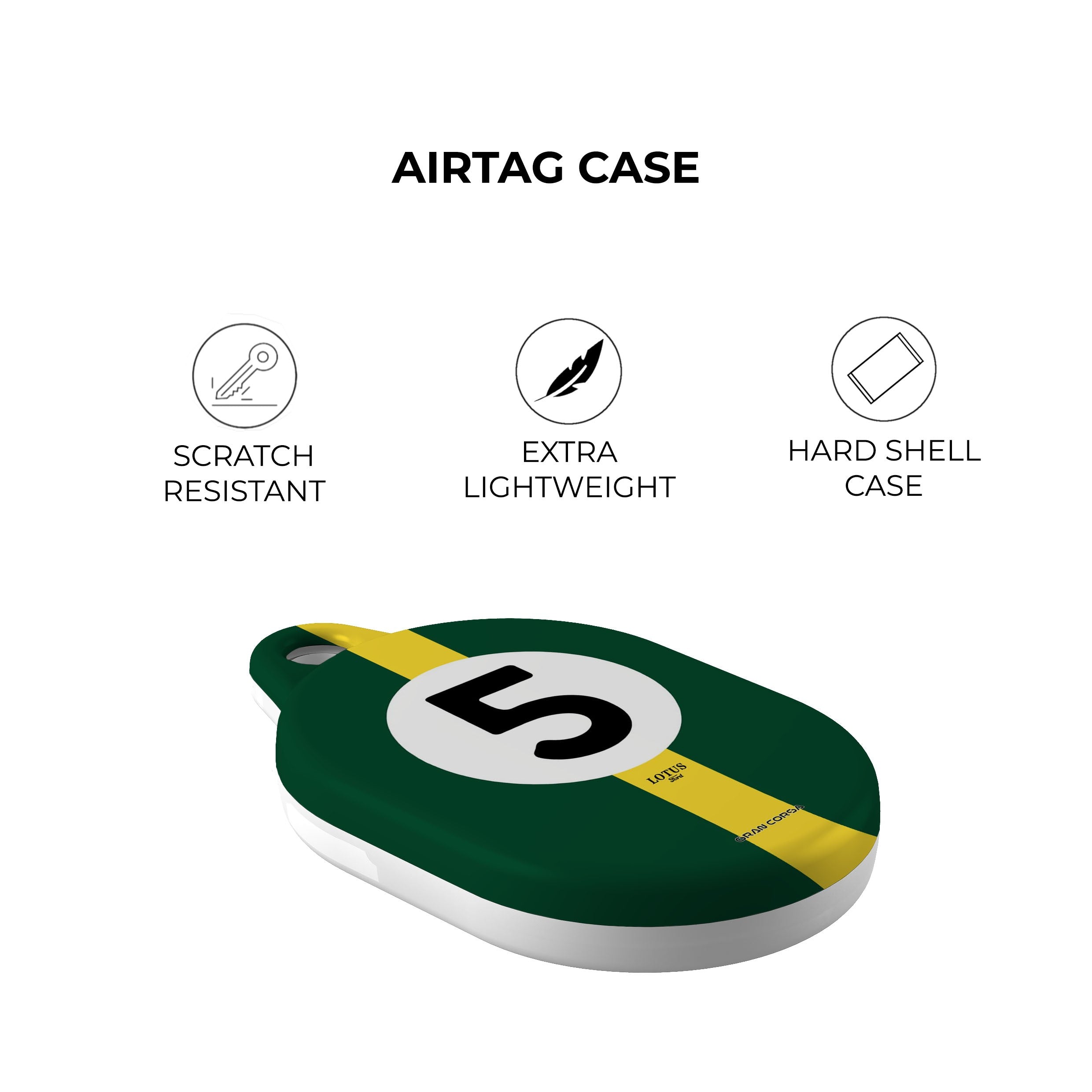 Jim Clark F1 Lotus 1967 49 Livery AirTag Holder