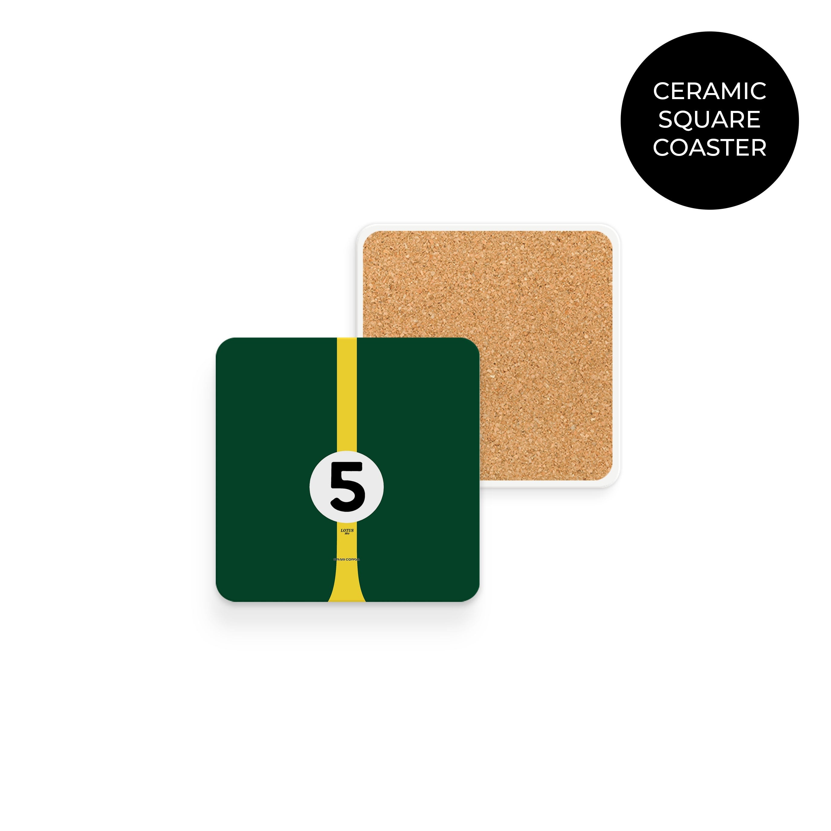 Jim Clark F1 Lotus 1967 49 Livery Coaster