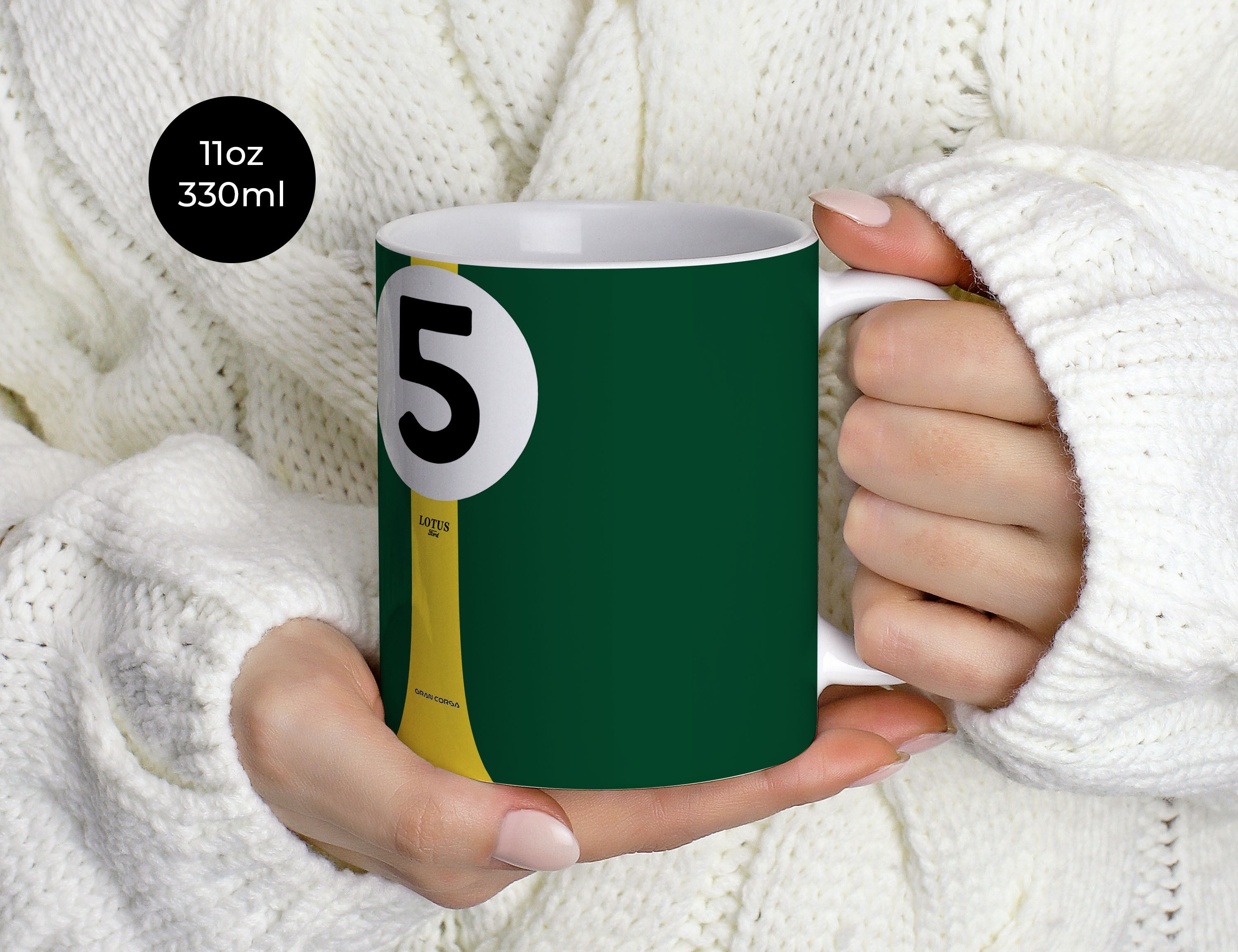 Jim Clark F1 Lotus 1967 49 Livery Mug