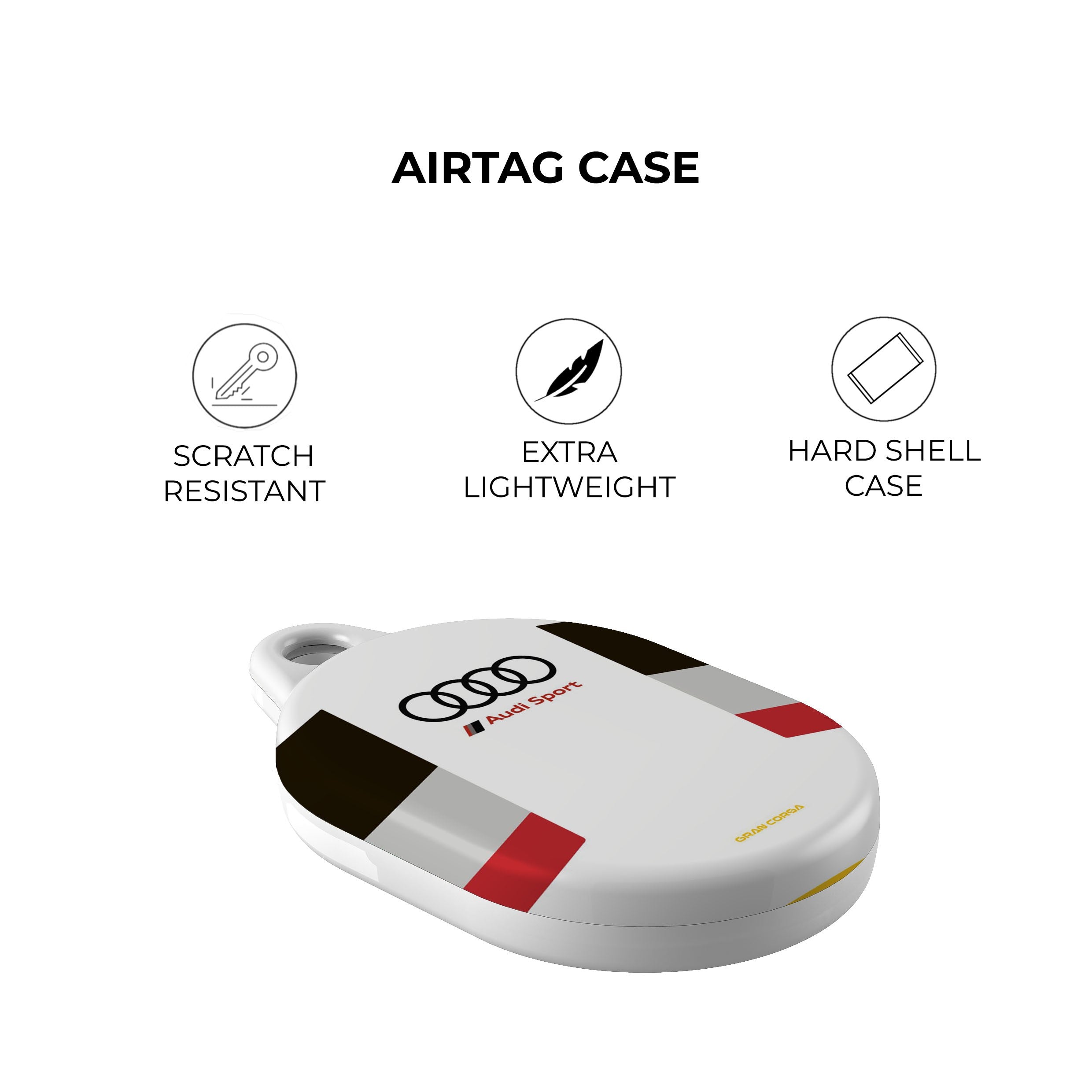 Audi 1985 Sport quattro S1 E2 WRC Livery AirTag Holder