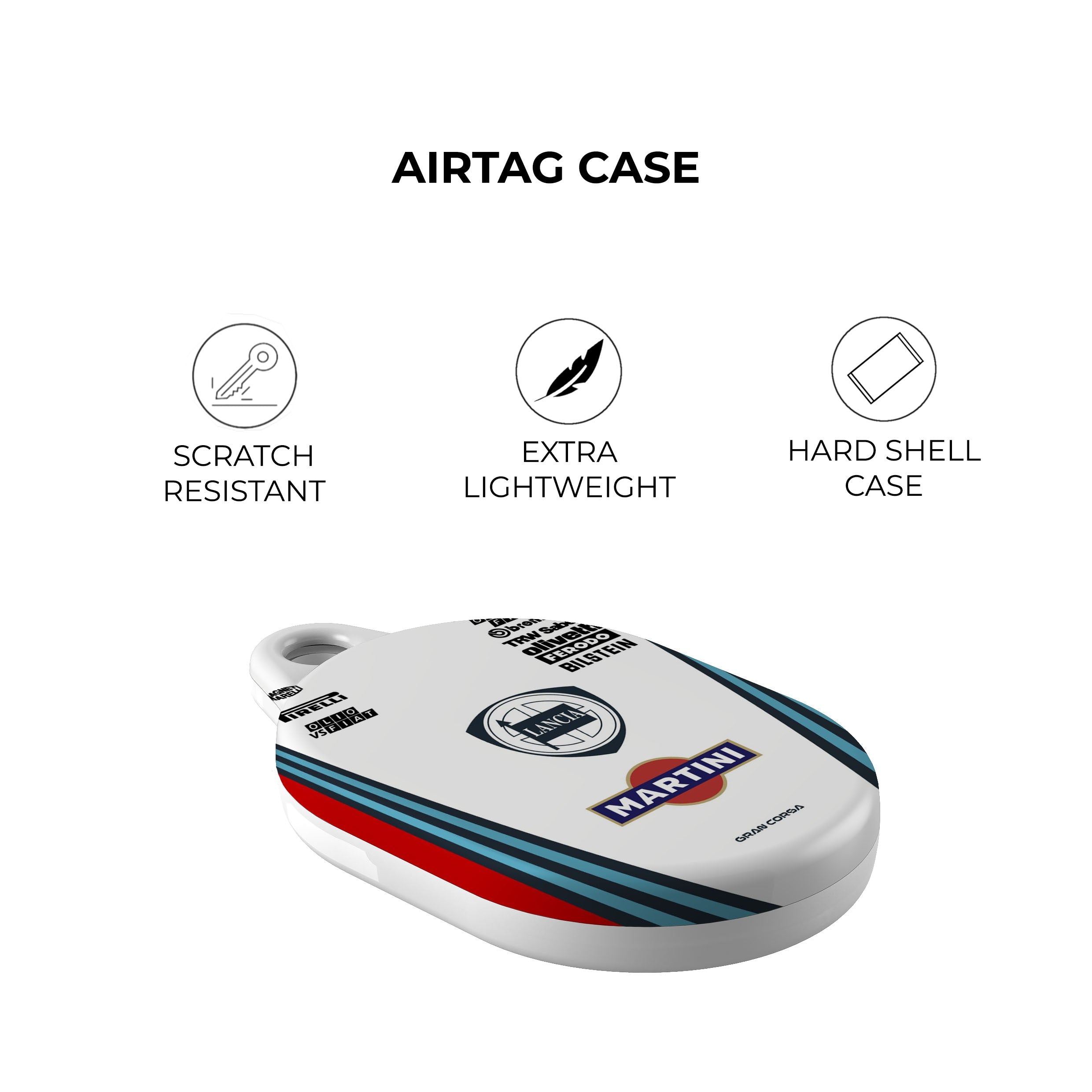 Lancia 1986 Delta S4 WRC Livery AirTag Holder