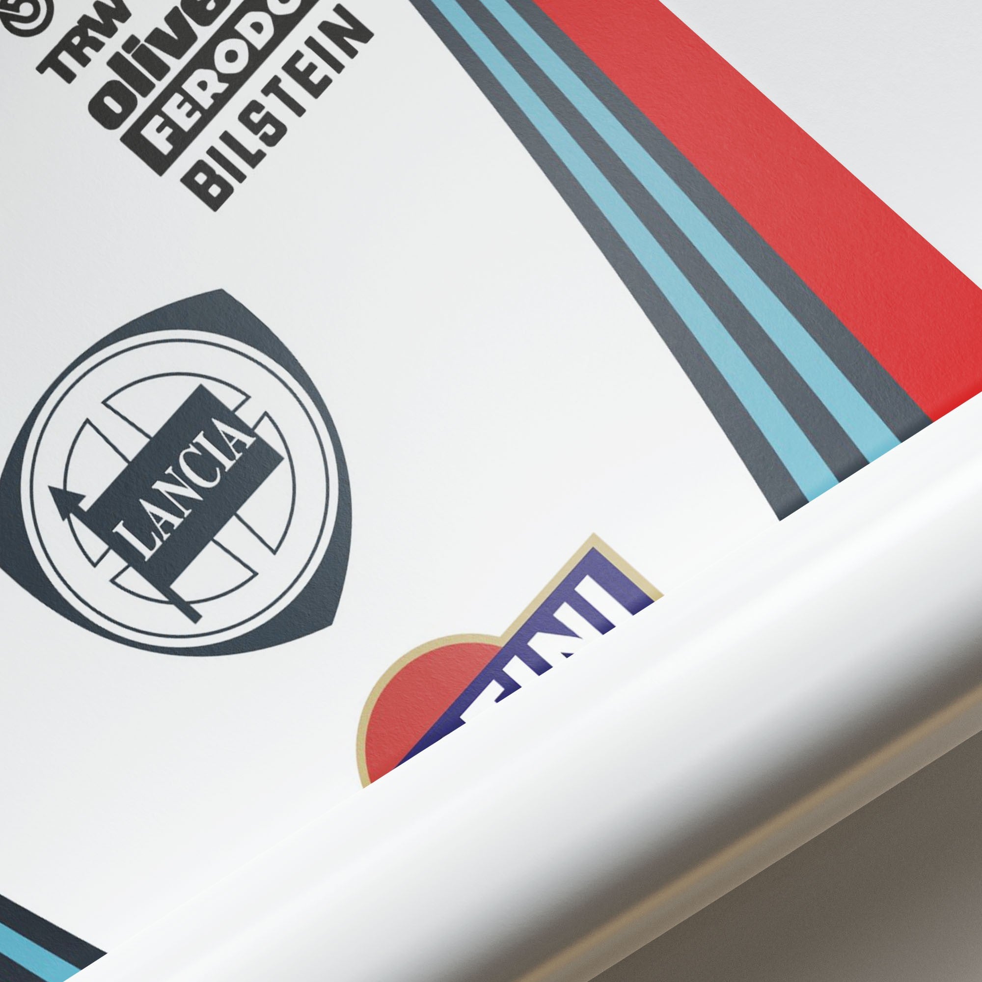 Lancia 1986 Delta S4 WRC Livery Poster