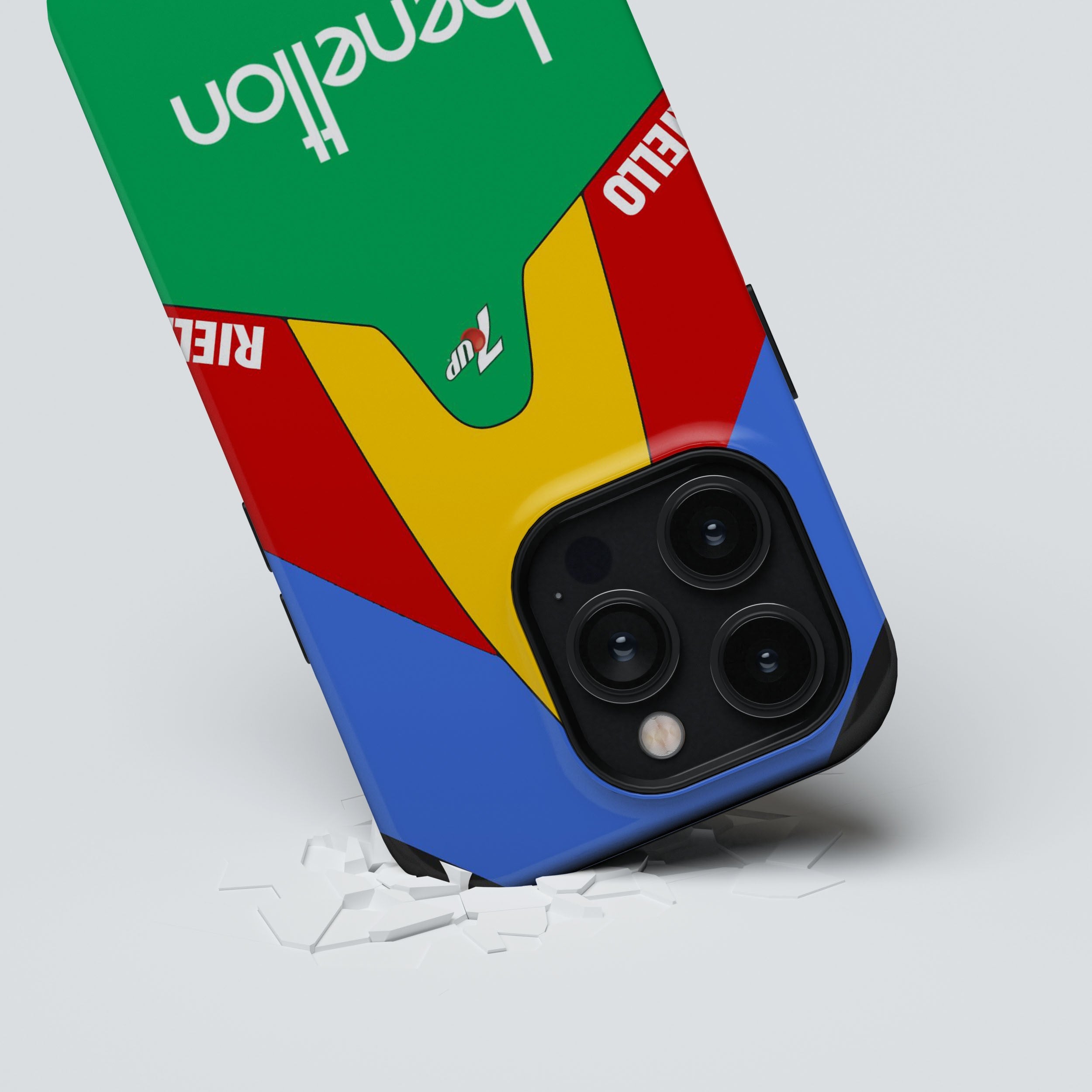 F1 Phone Case - Benetton 1989 B189 Livery | Protective Mobile Phone Protector
