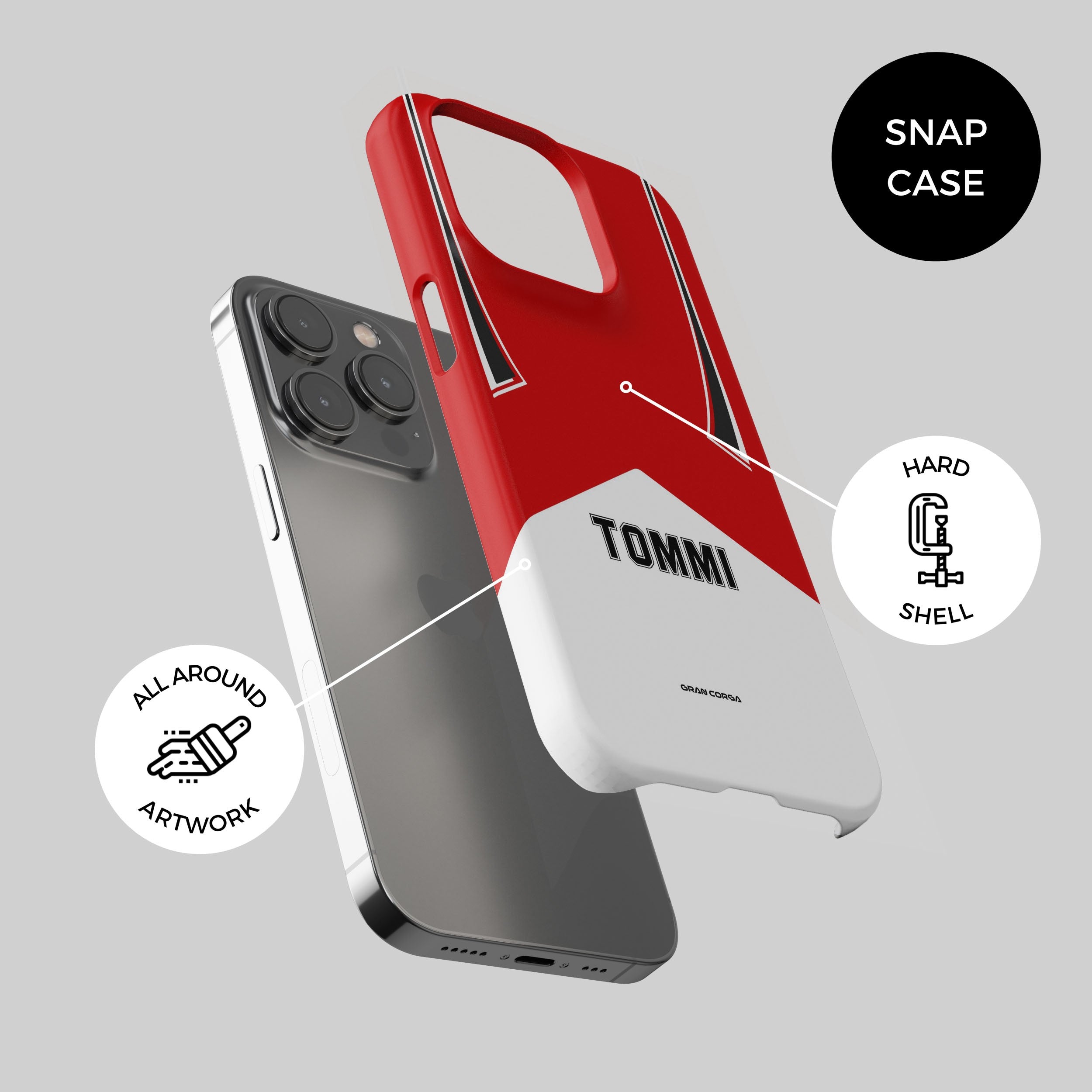 Lancer Evolution Phone Case – Tommi Makinen 1999 Mitsubishi Rally Design